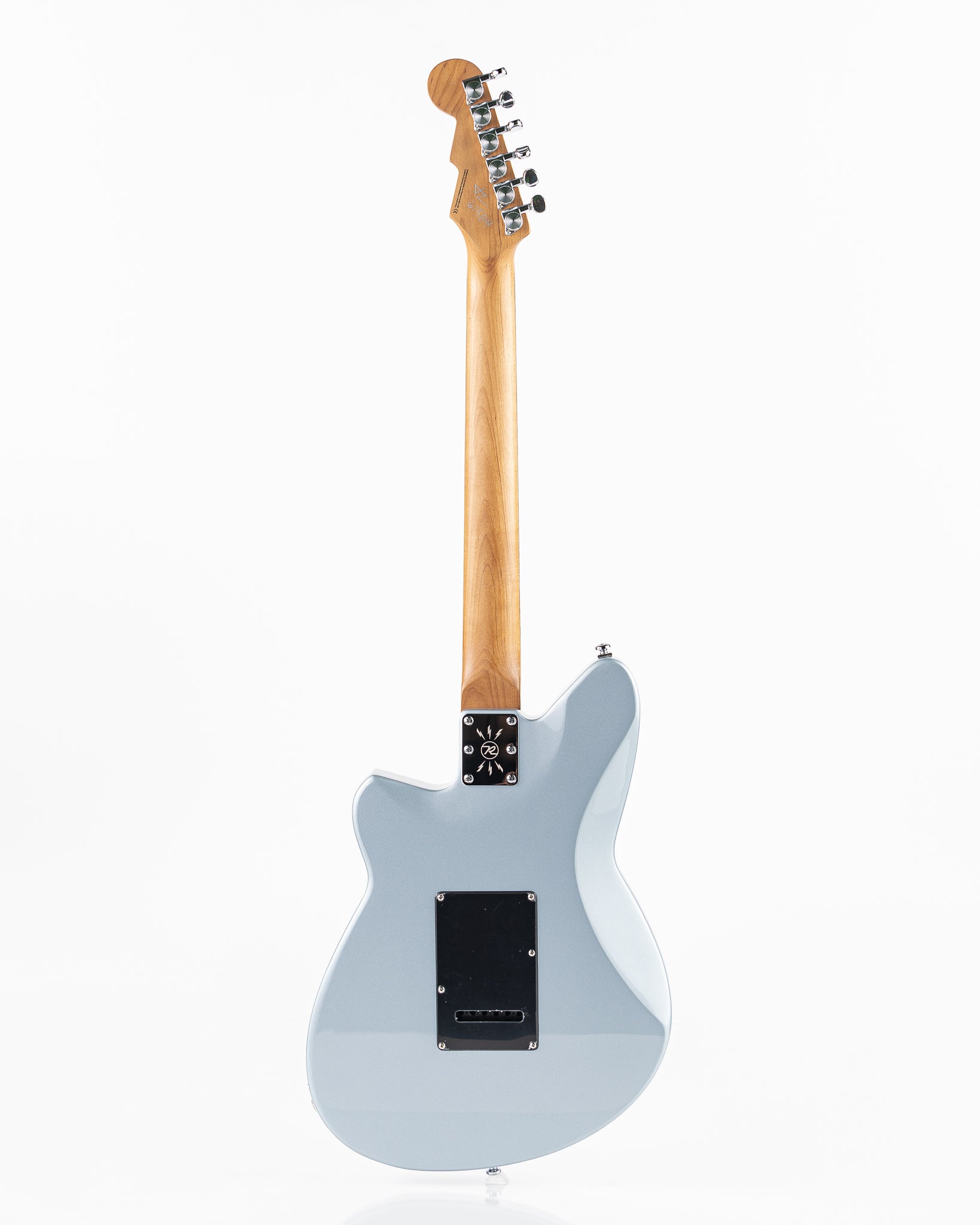 Reverend Bolt-On Series Double Agent W Electric Guitar - Metallic Silver Freeze