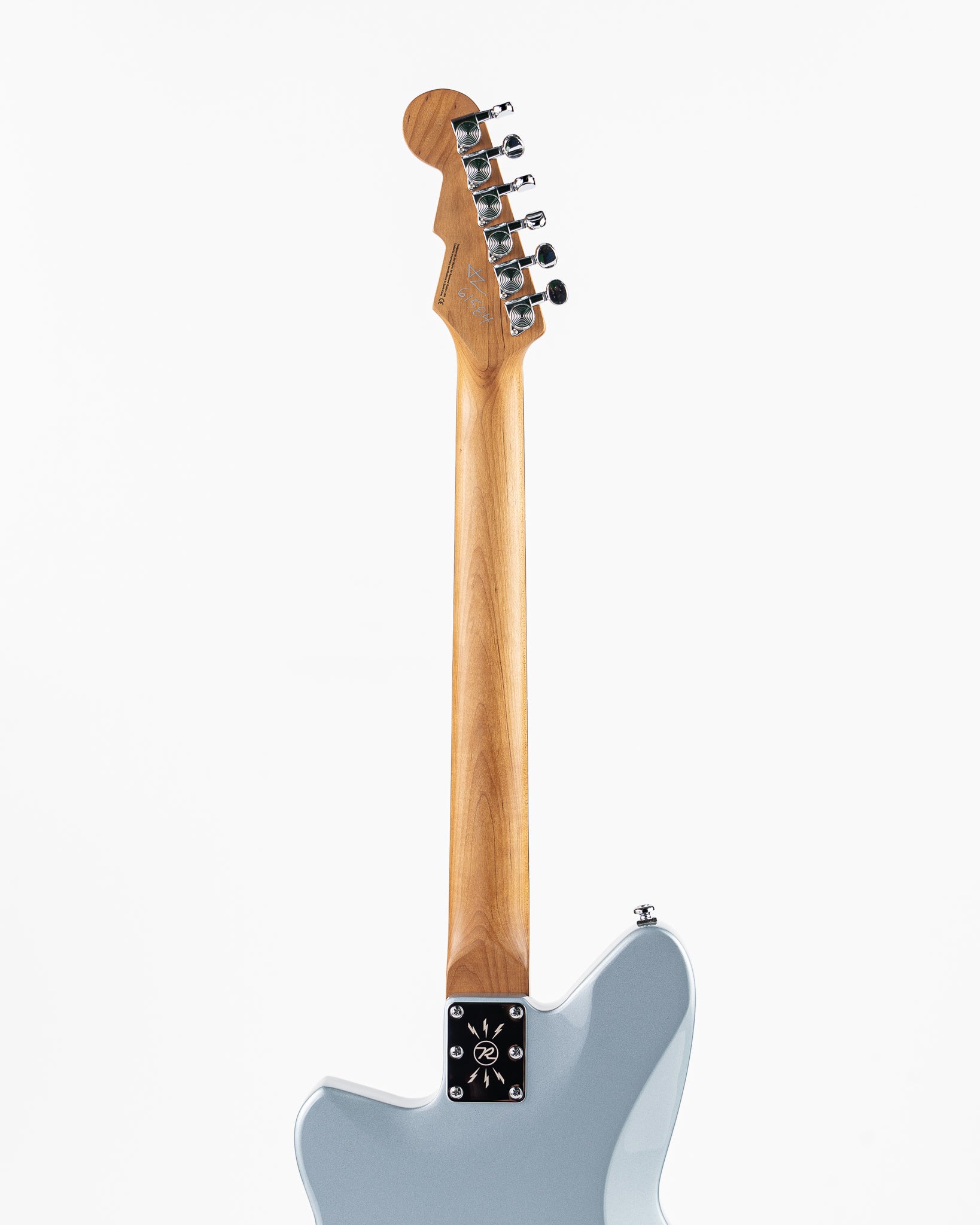 Reverend Bolt-On Series Double Agent W Electric Guitar - Metallic Silver Freeze