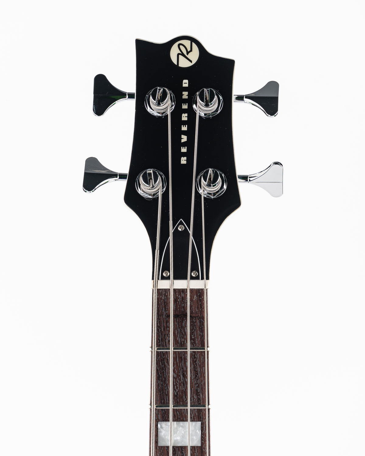 Reverend Set-Neck Series Dub King Electric Bass - Transparent White