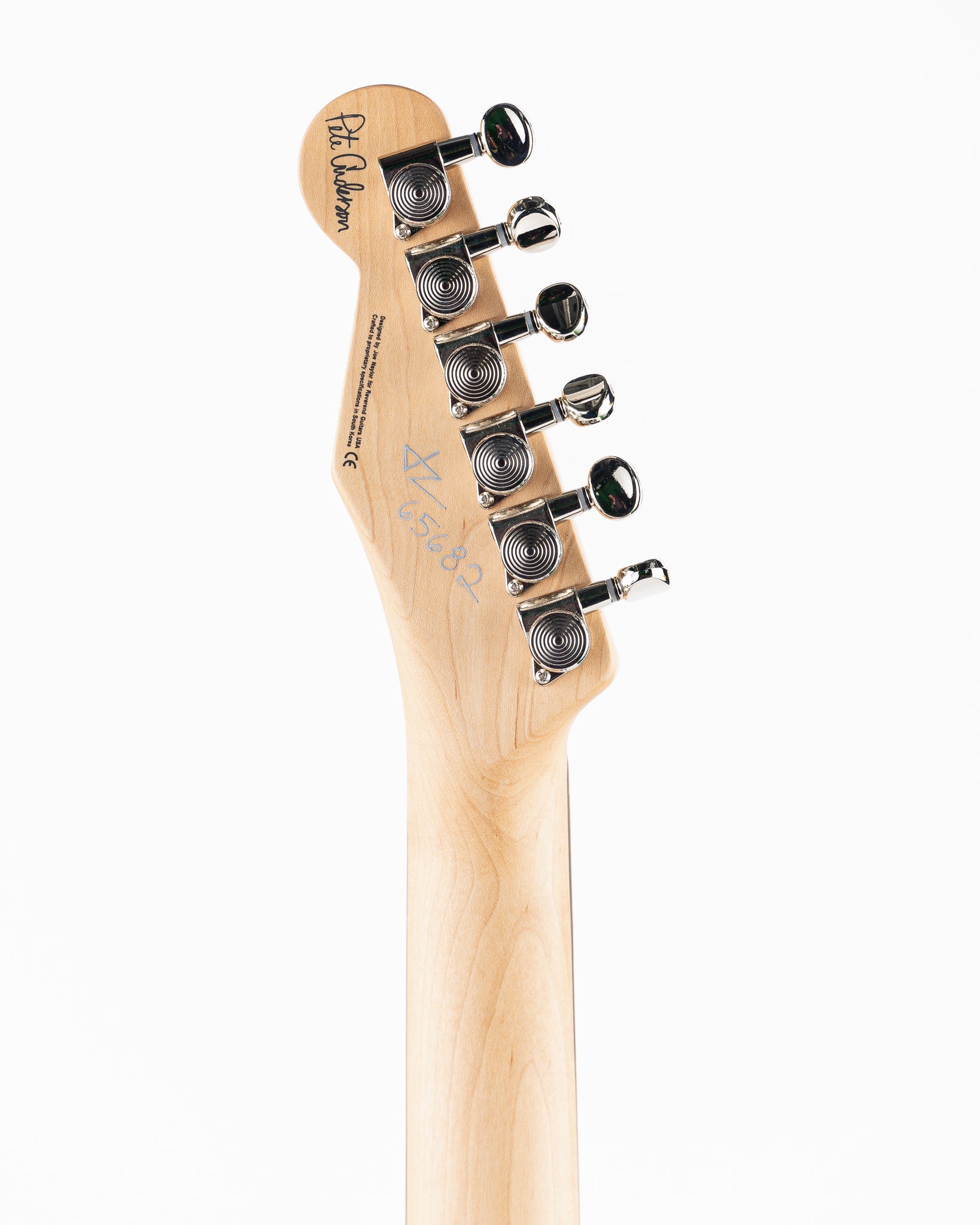 Reverend Signature Series Pete Anderson Eastsider E Electric Guitar - Satin Midnight Black