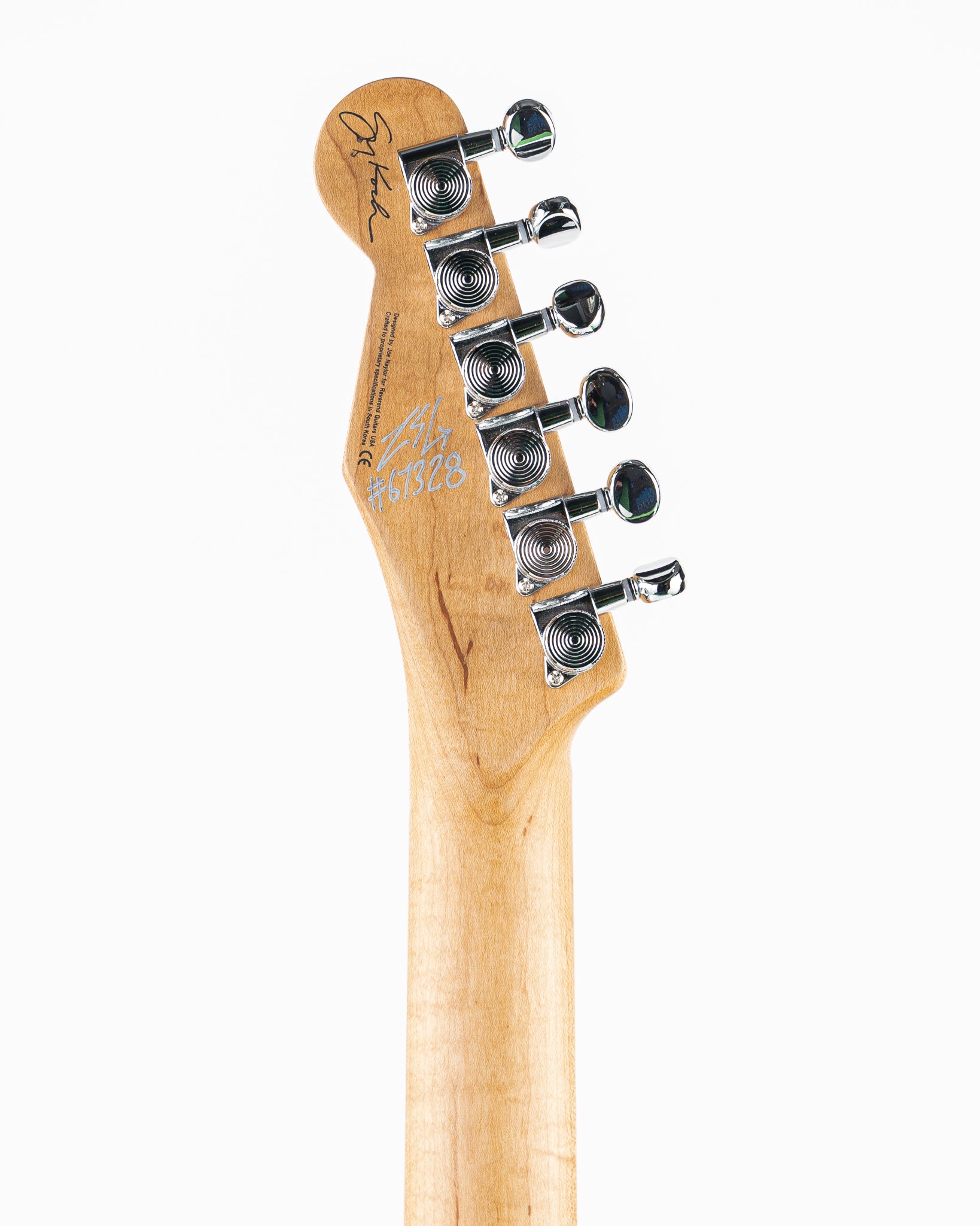Reverend Signature Series Greg Koch Signature Gristlemaster Electric Guitar - Blucifer
