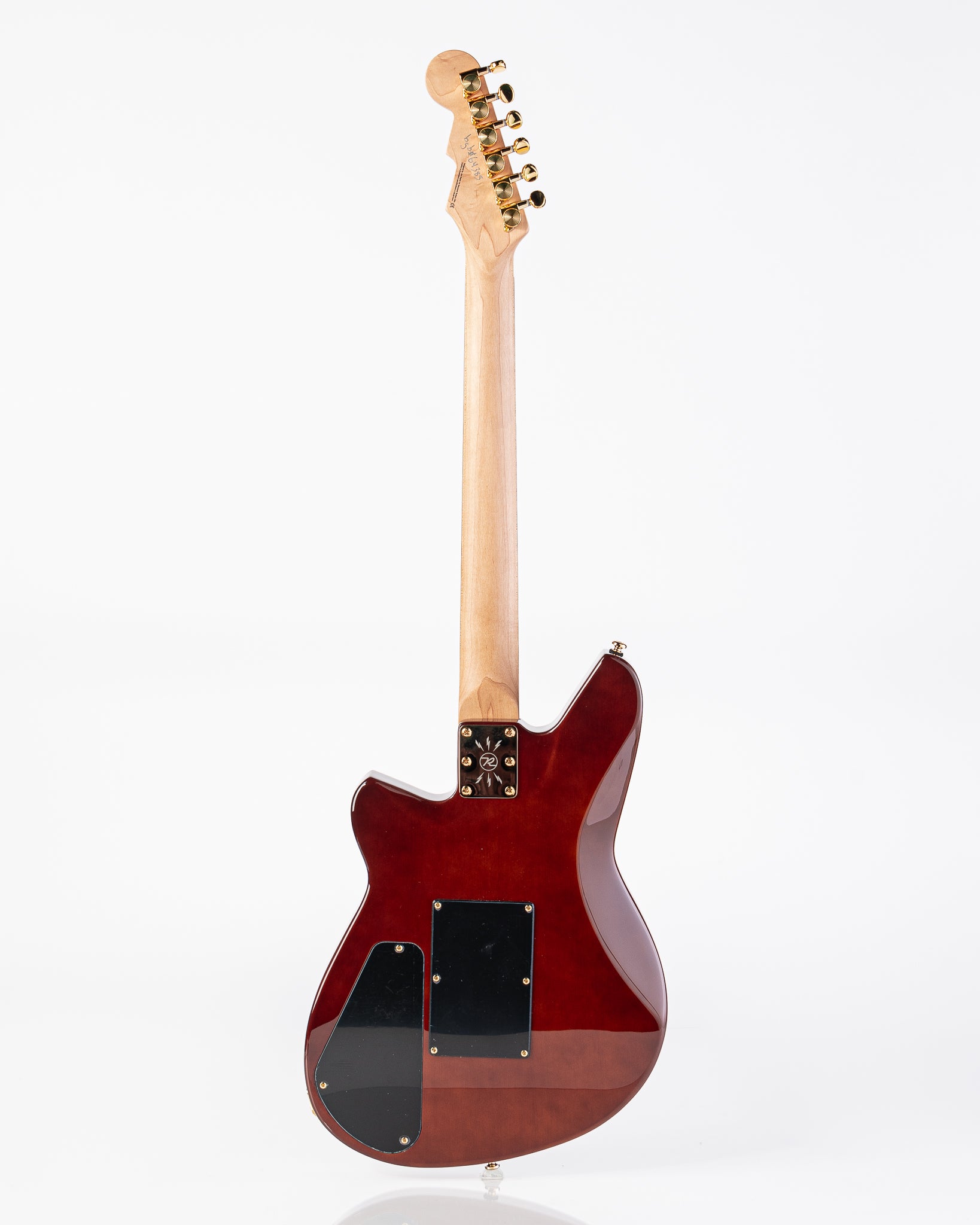 Reverend Bolt-On Series Kingbolt RA FM Floyd Electric Guitar - Coffee Burst Flame Maple