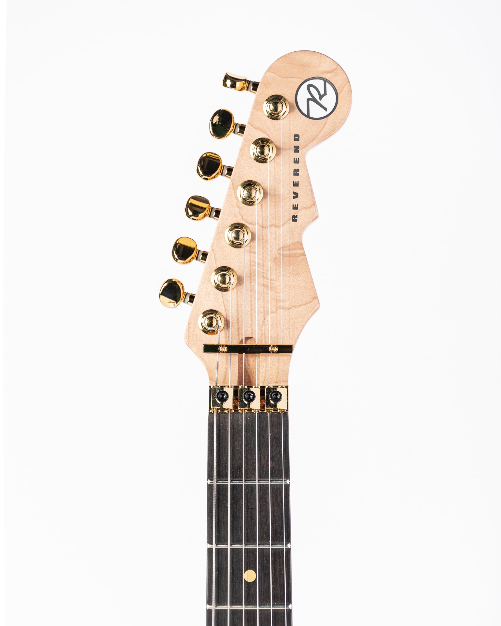 Reverend Bolt-On Series Kingbolt RA FM Floyd Electric Guitar - Coffee Burst Flame Maple