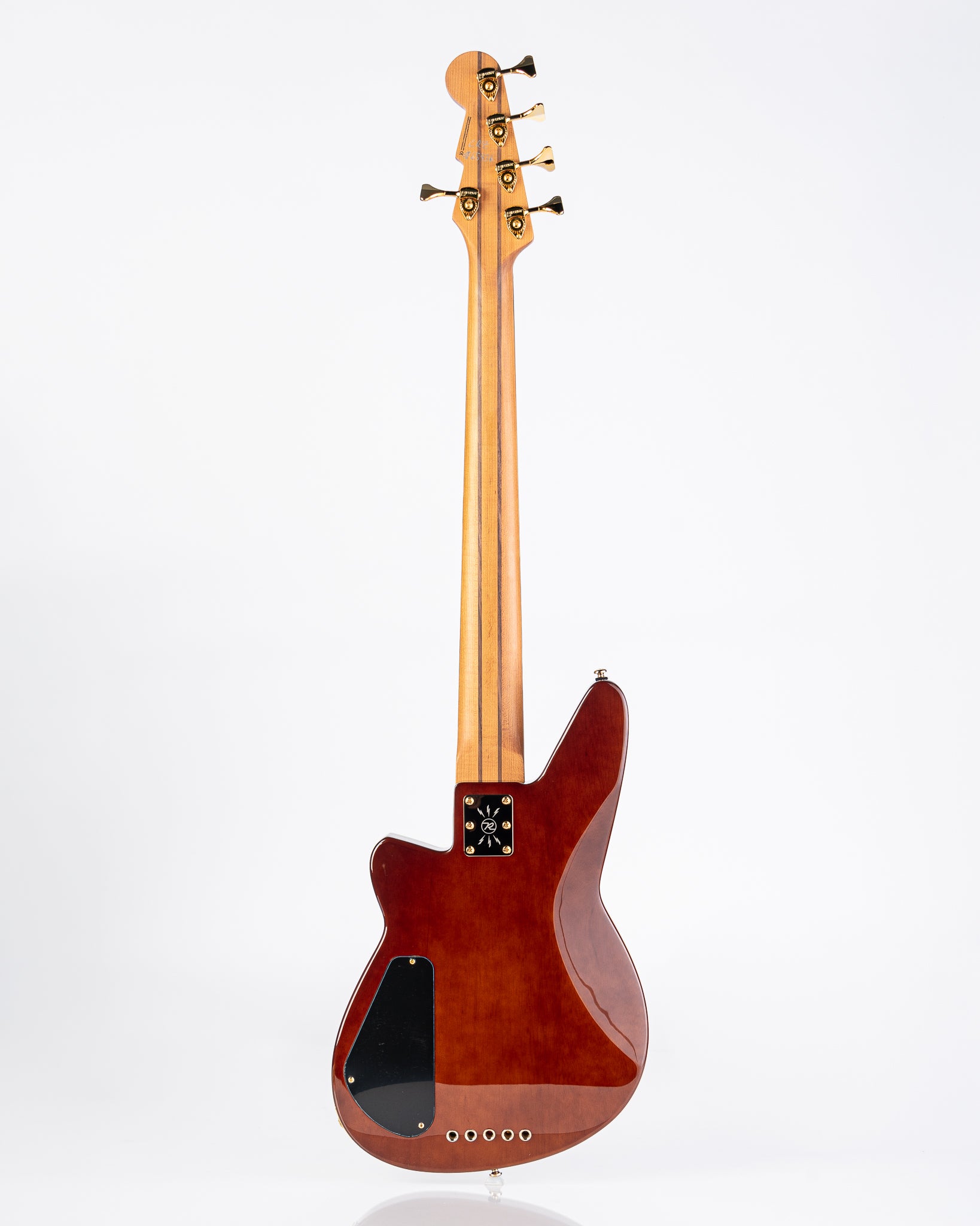 Reverend Bolt-On Series Mercalli 5 FM 5-String Electric Bass - Coffee Burst Flame Maple