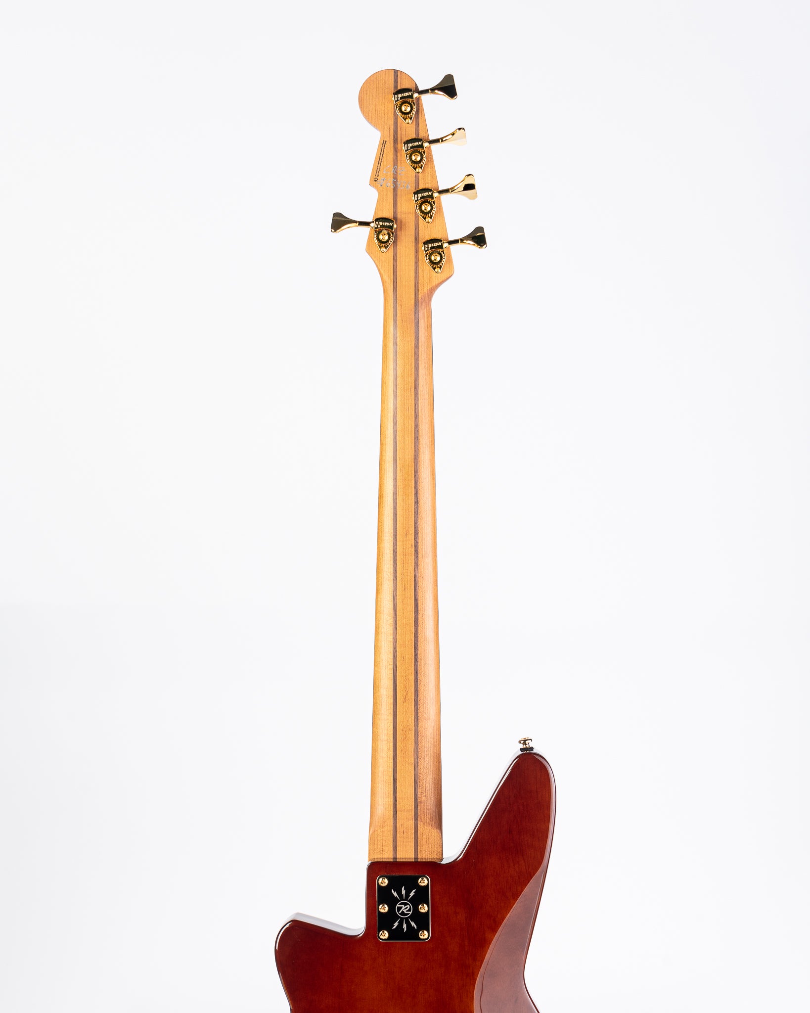 Reverend Bolt-On Series Mercalli 5 FM 5-String Electric Bass - Coffee Burst Flame Maple
