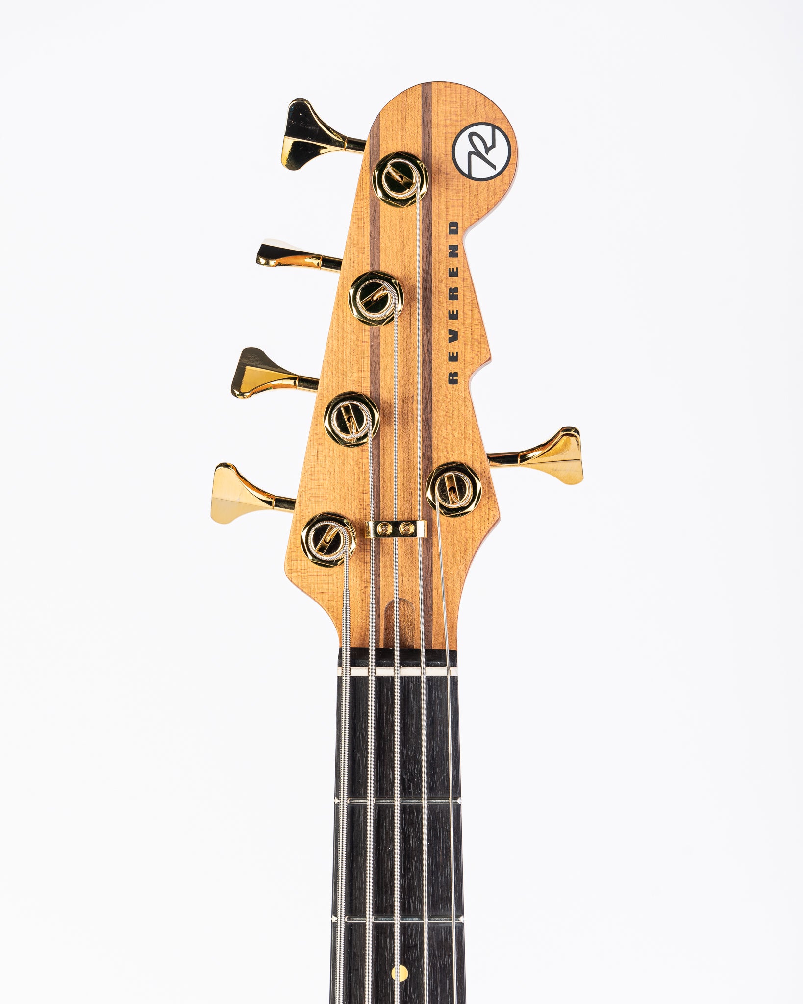 Reverend Bolt-On Series Mercalli 5 FM 5-String Electric Bass - Coffee Burst Flame Maple