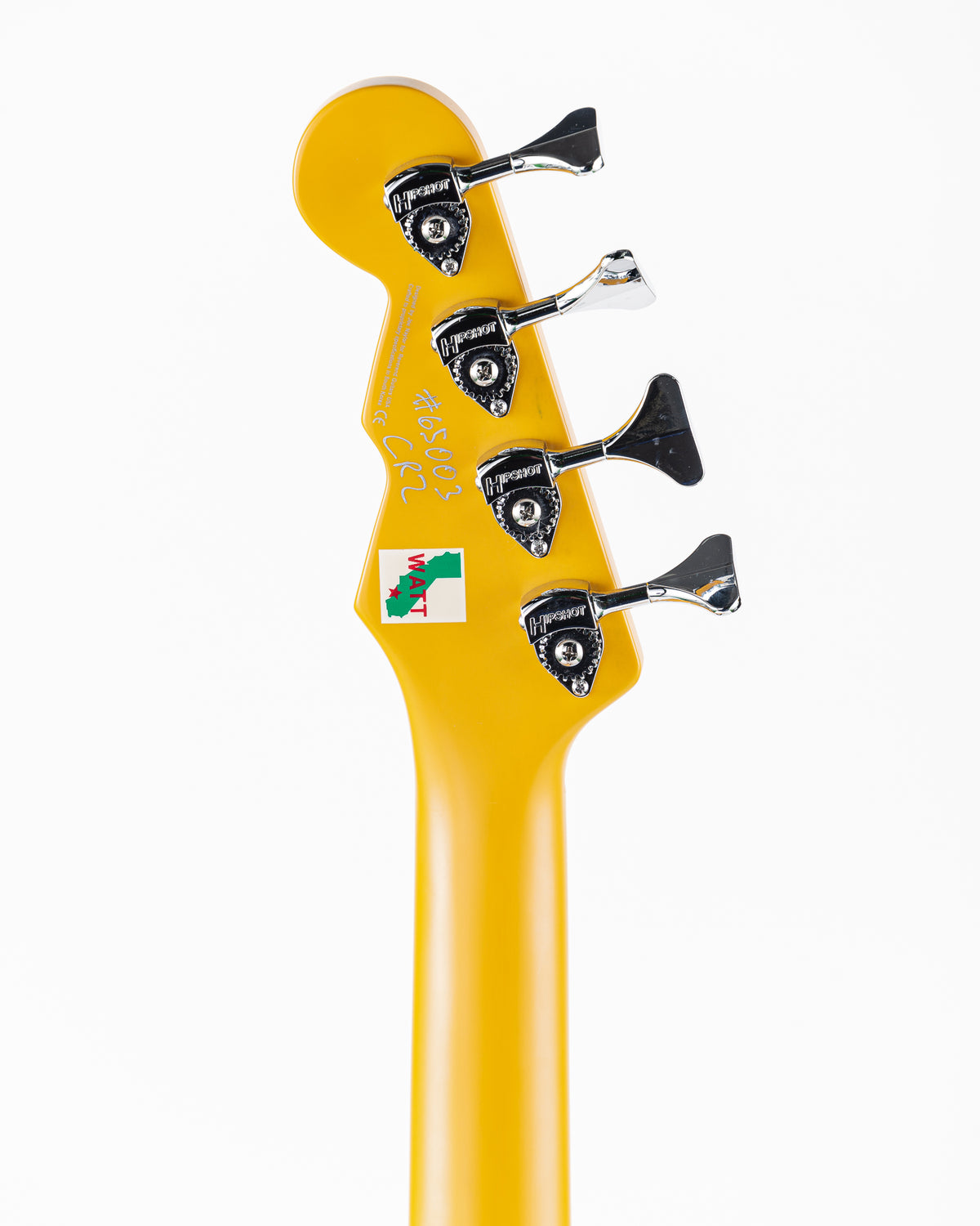 Reverend Signature Series Mike Watt Wattplower Mark II Electric Bass - Watt Yellow