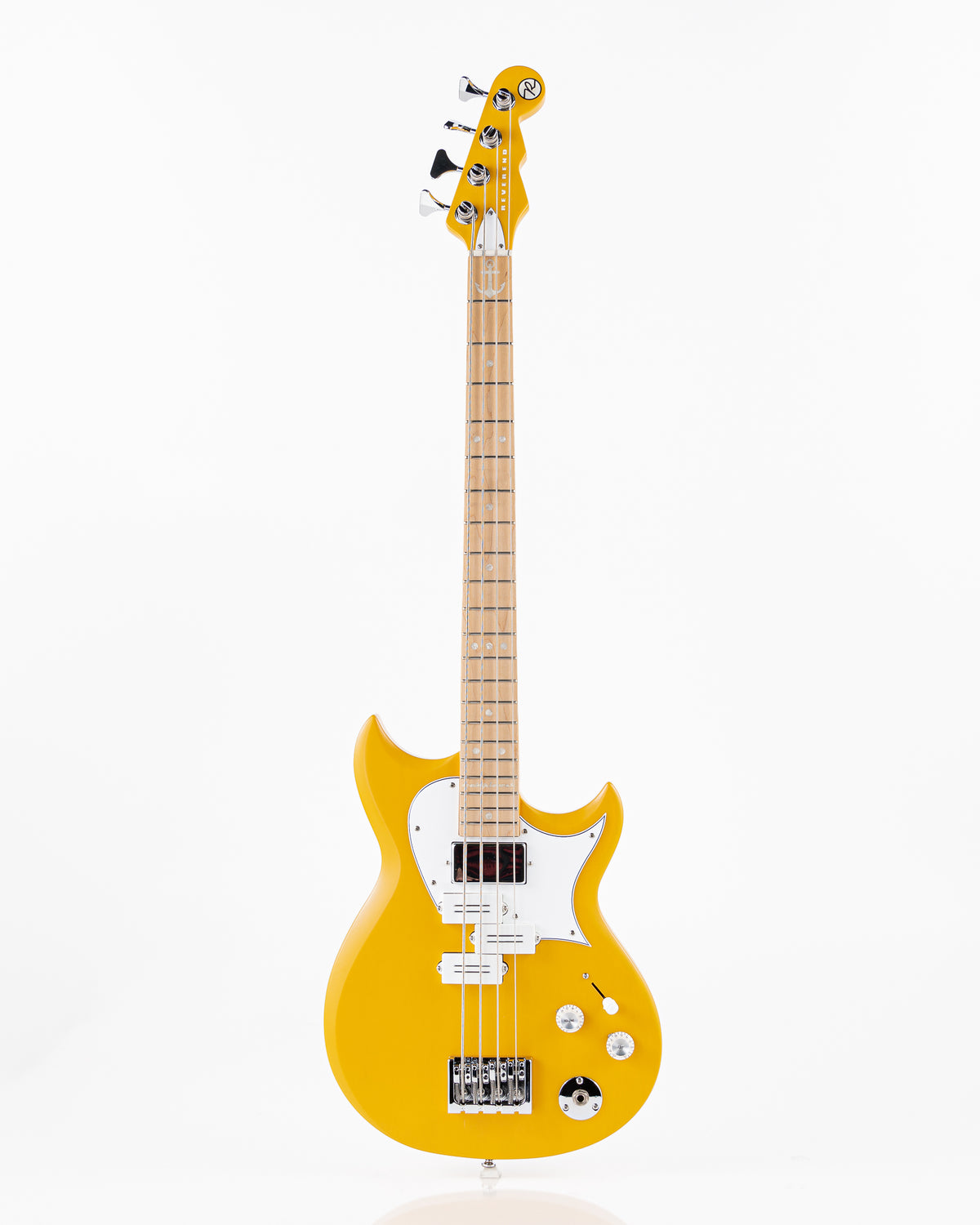 Reverend Signature Series Mike Watt Wattplower Mark II Electric Bass - Watt Yellow