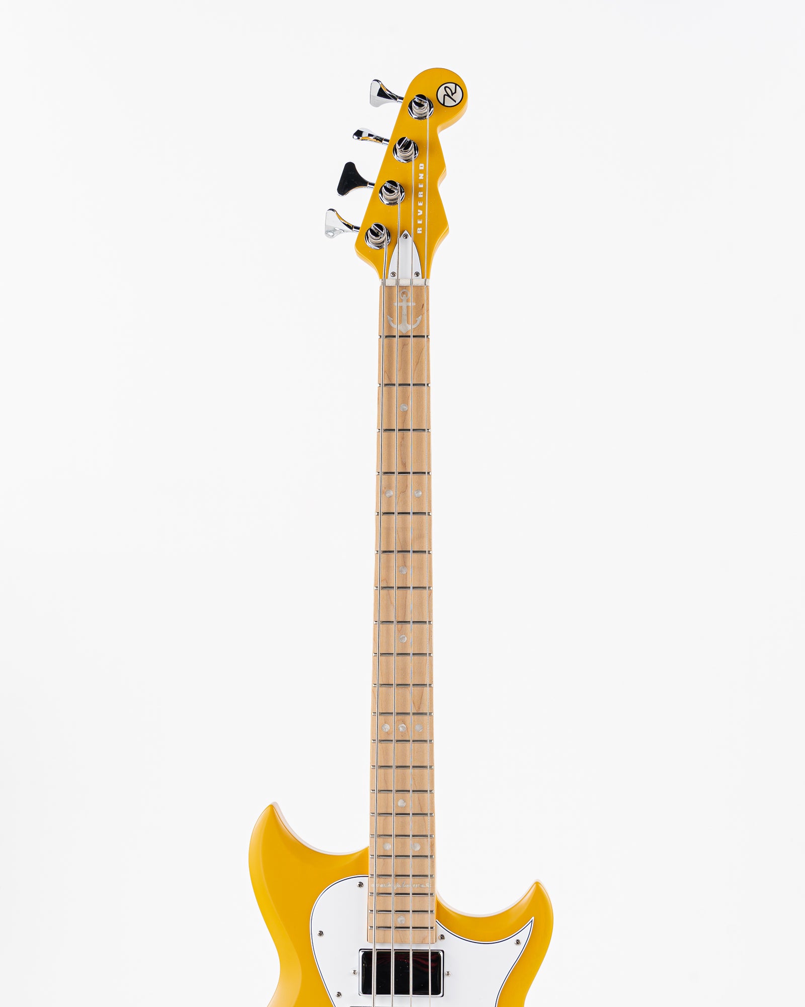 Reverend Signature Series Mike Watt Wattplower Mark II Electric Bass - Watt Yellow