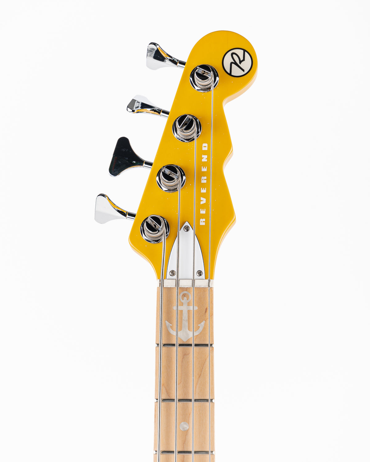 Reverend Signature Series Mike Watt Wattplower Mark II Electric Bass - Watt Yellow