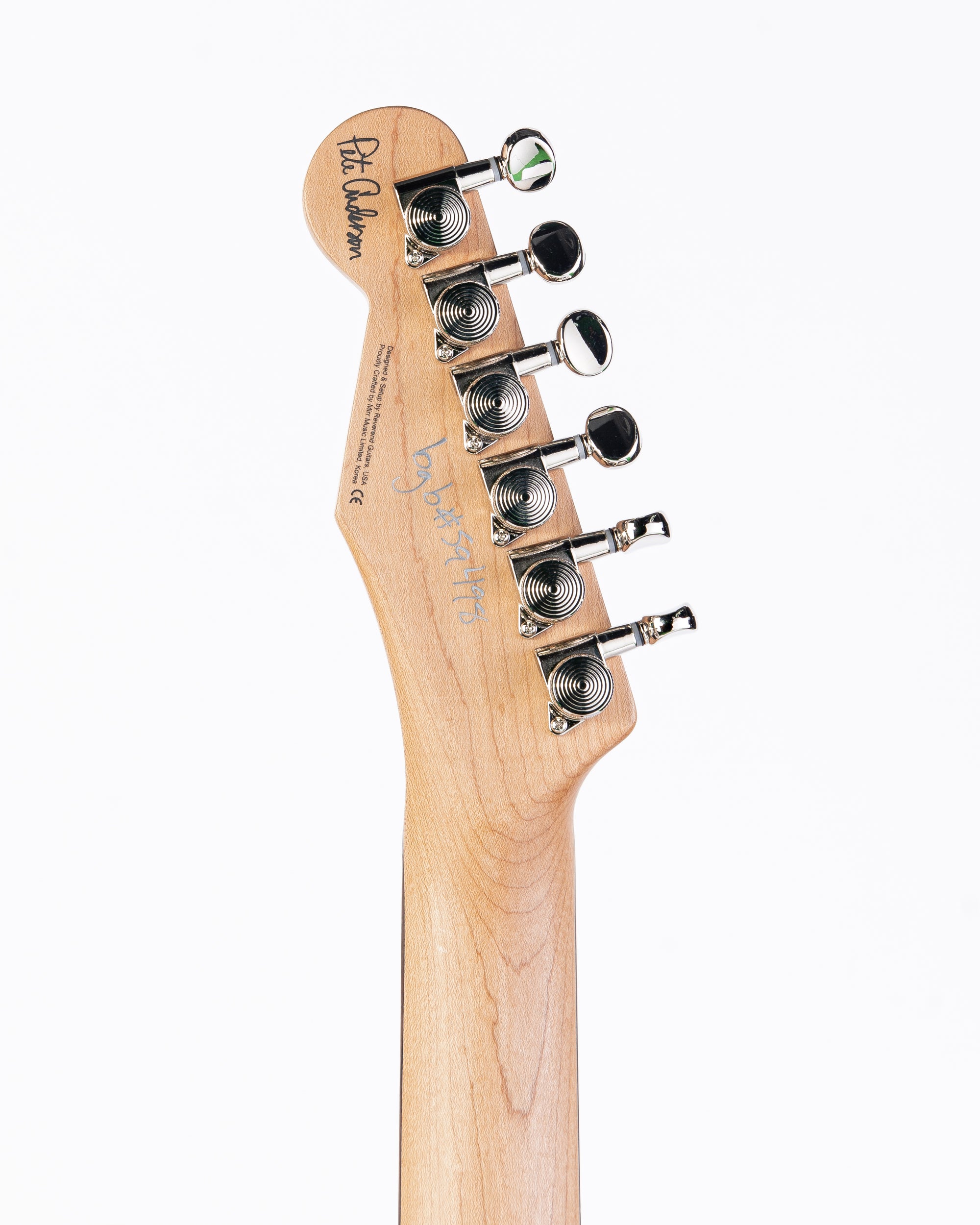 Reverend Signature Series Pete Anderson Eastsider T Electric Guitar - Satin Natural