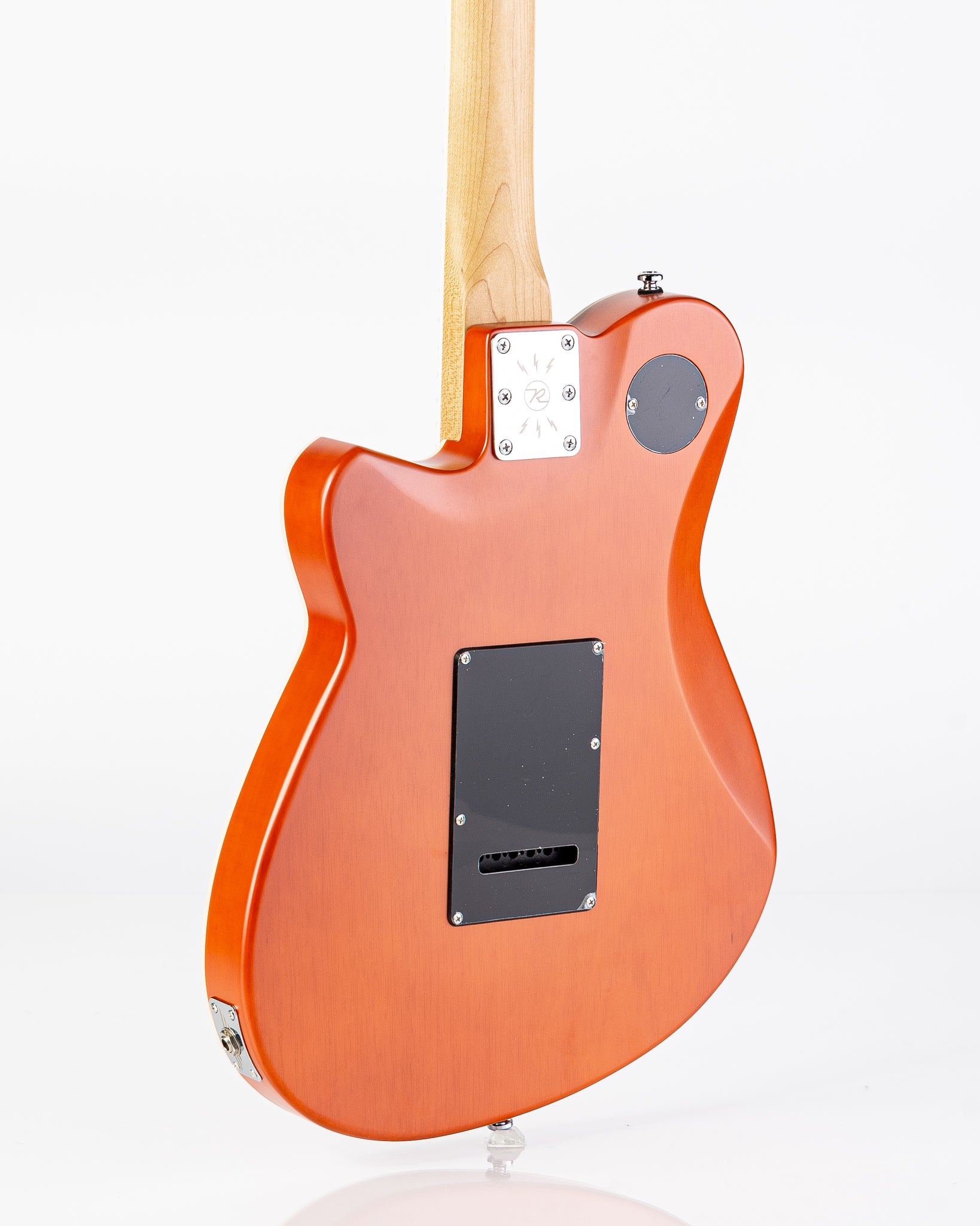 Reverend Signature Series Reeves Gabrels Signature Model Electric Guitar - Satin Orange Flame Maple