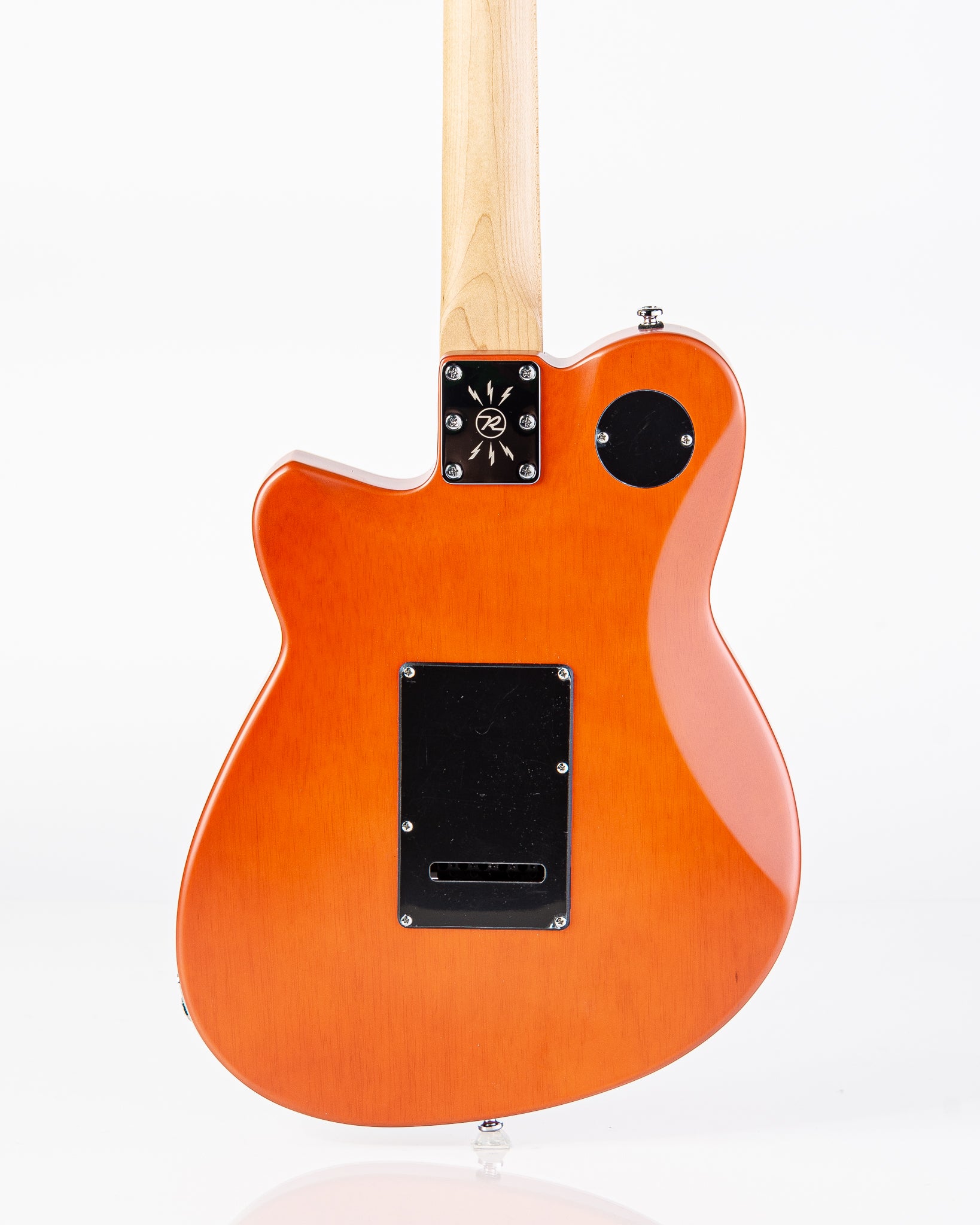 Reverend Signature Series Reeves Gabrels Signature Model Electric Guitar - Satin Orange Flame Maple