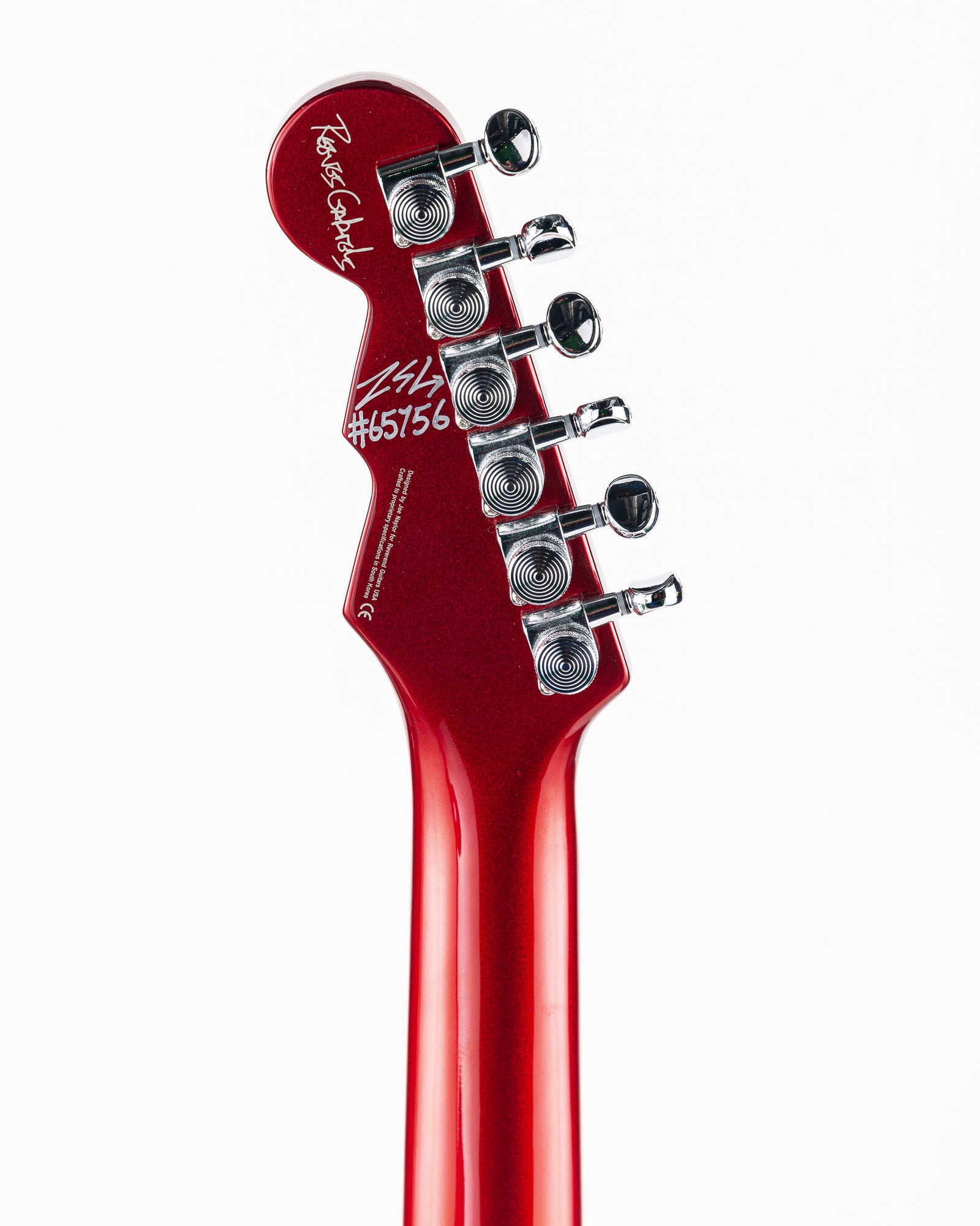 Reverend Signature Series Reeves Gabrels Spacehawk Hardtail Electric Guitar - Metallic Red