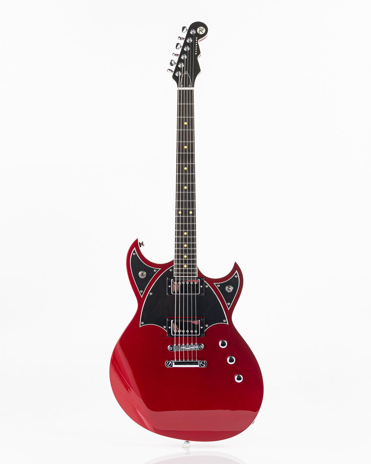 Reverend Signature Series Reeves Gabrels Spacehawk Hardtail Electric Guitar - Metallic Red
