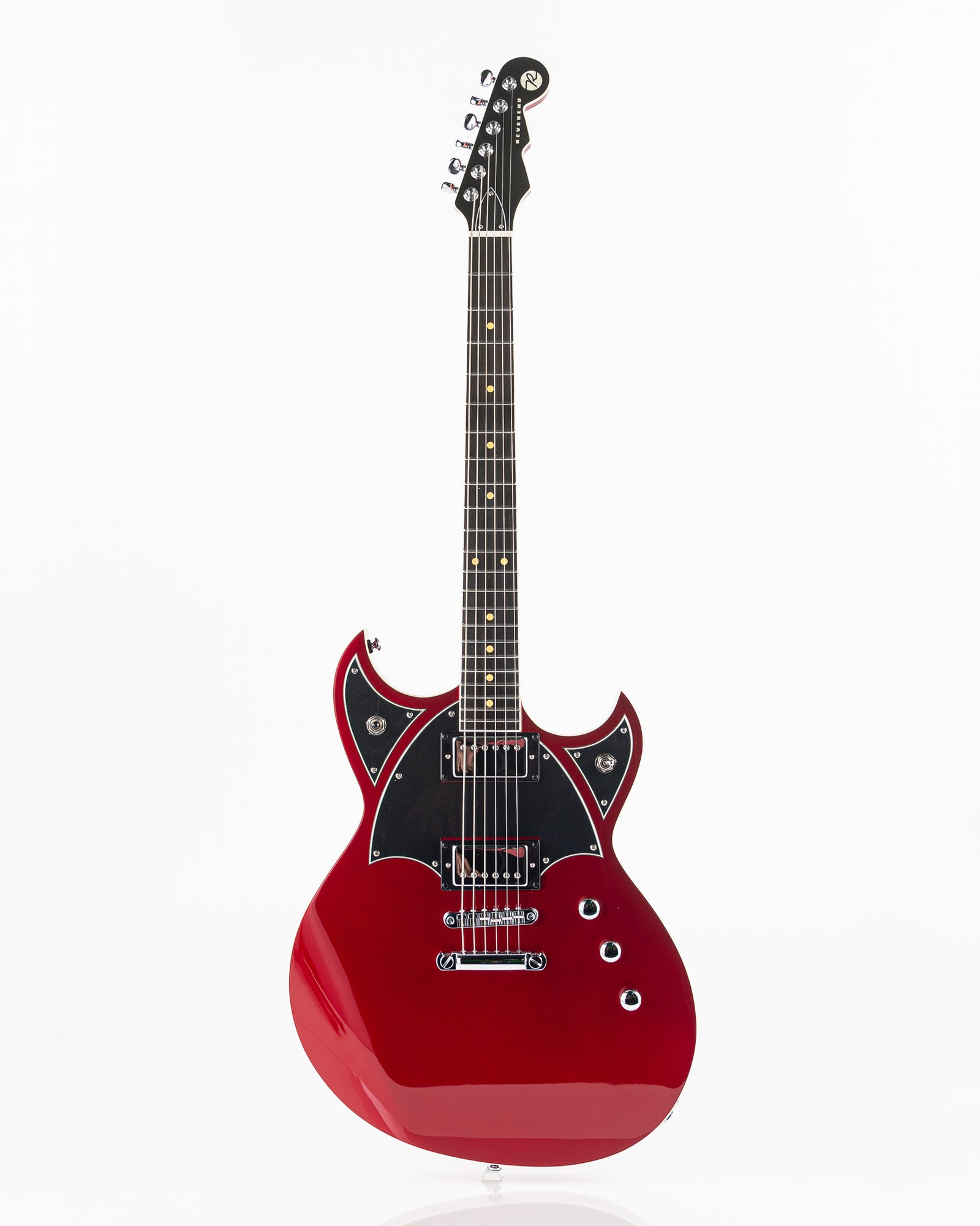 Reverend Signature Series Reeves Gabrels Spacehawk Hardtail Electric Guitar - Metallic Red