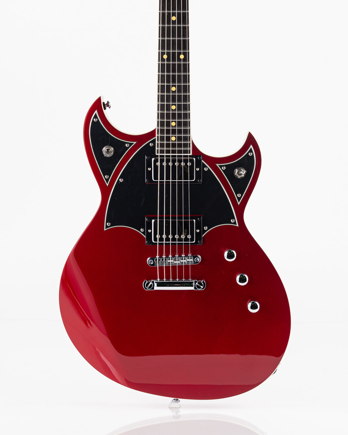 Reverend Signature Series Reeves Gabrels Spacehawk Hardtail Electric Guitar - Metallic Red