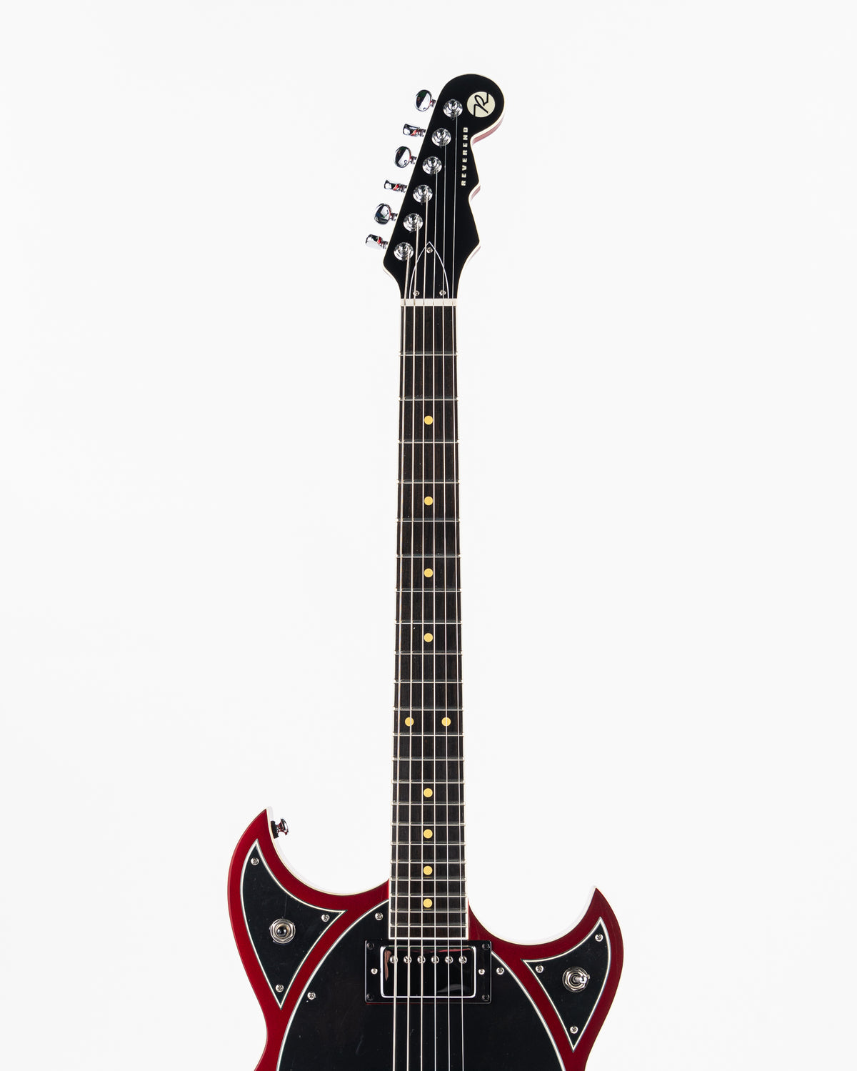 Reverend Signature Series Reeves Gabrels Spacehawk Hardtail Electric Guitar - Metallic Red