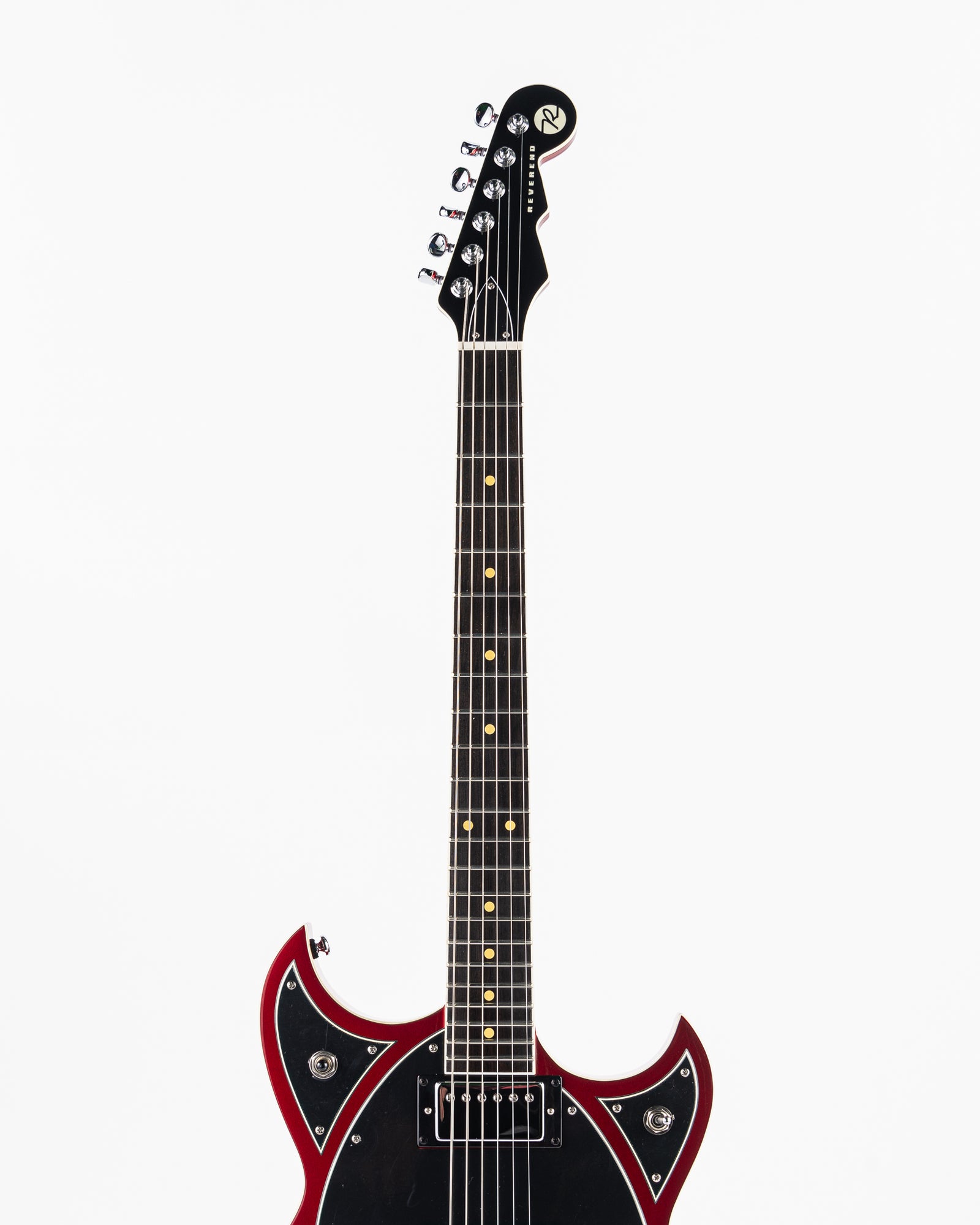 Reverend Signature Series Reeves Gabrels Spacehawk Hardtail Electric Guitar - Metallic Red