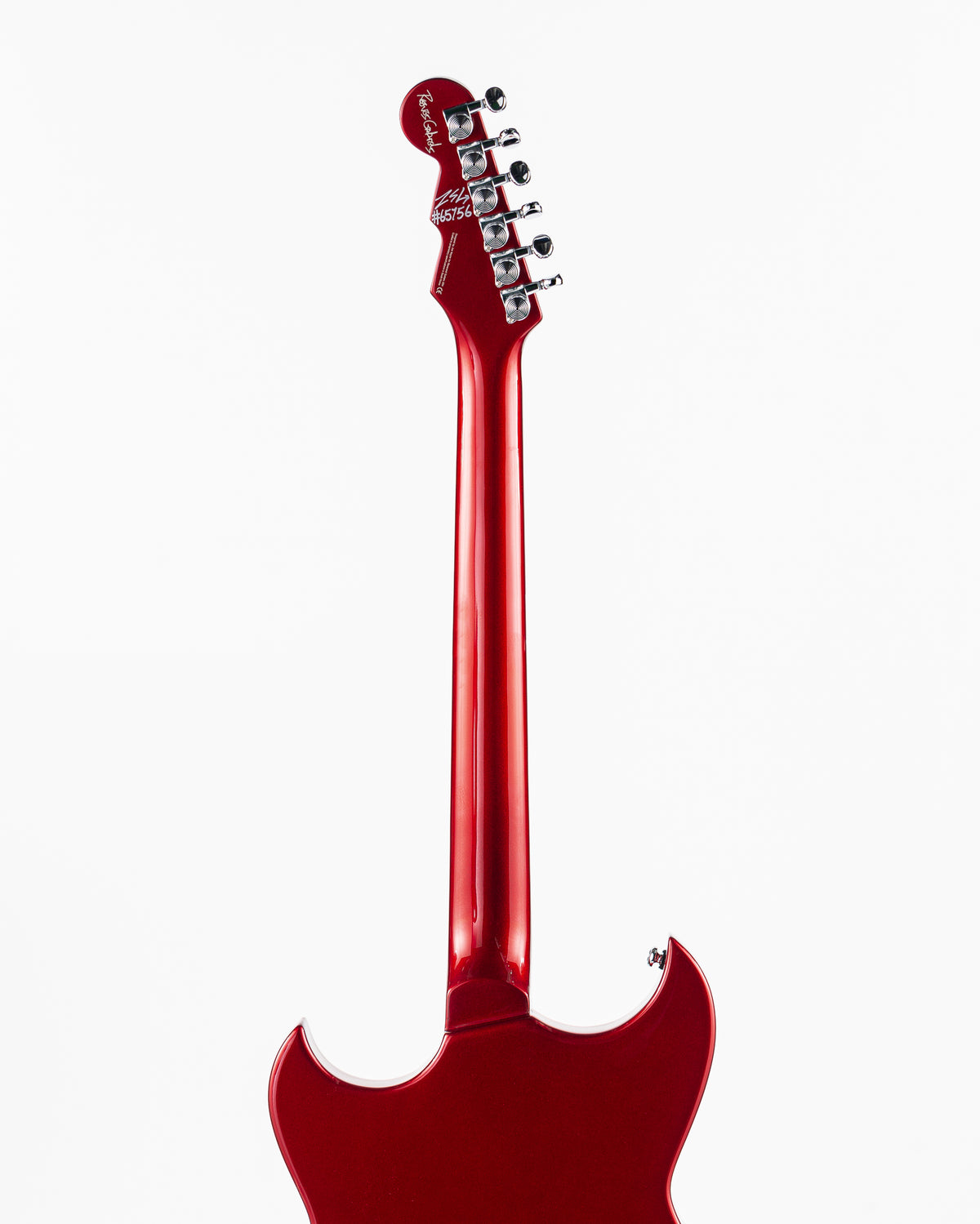 Reverend Signature Series Reeves Gabrels Spacehawk Hardtail Electric Guitar - Metallic Red