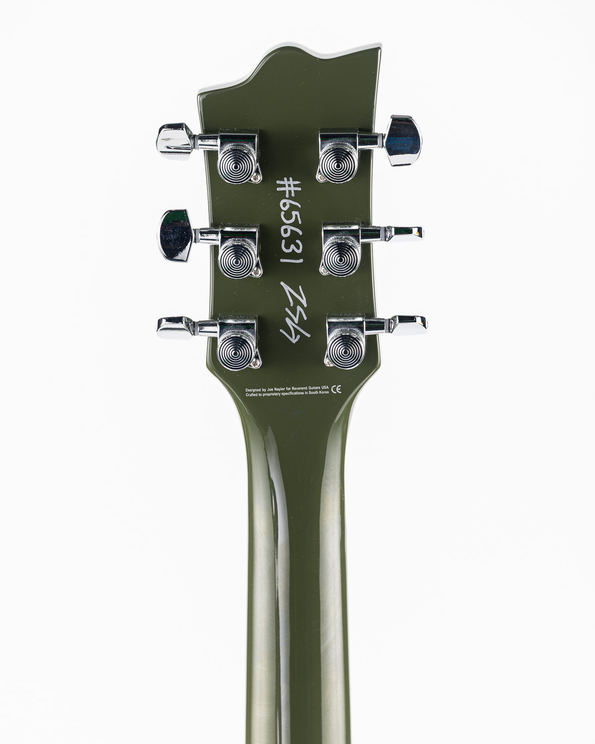 Reverend Set-Neck Series Sensei H90 Electric Guitar - Army Green