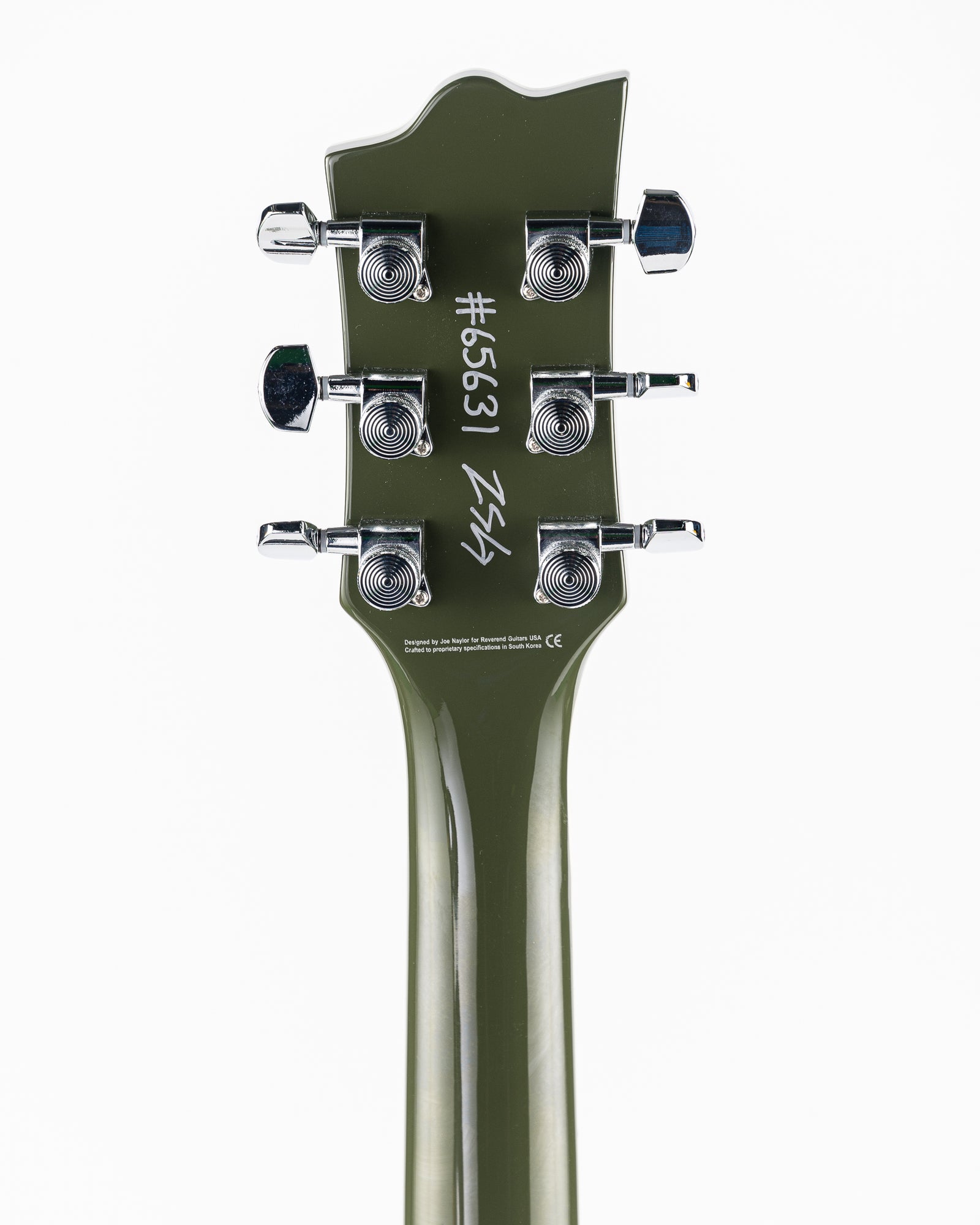 Reverend Set-Neck Series Sensei H90 Electric Guitar - Army Green