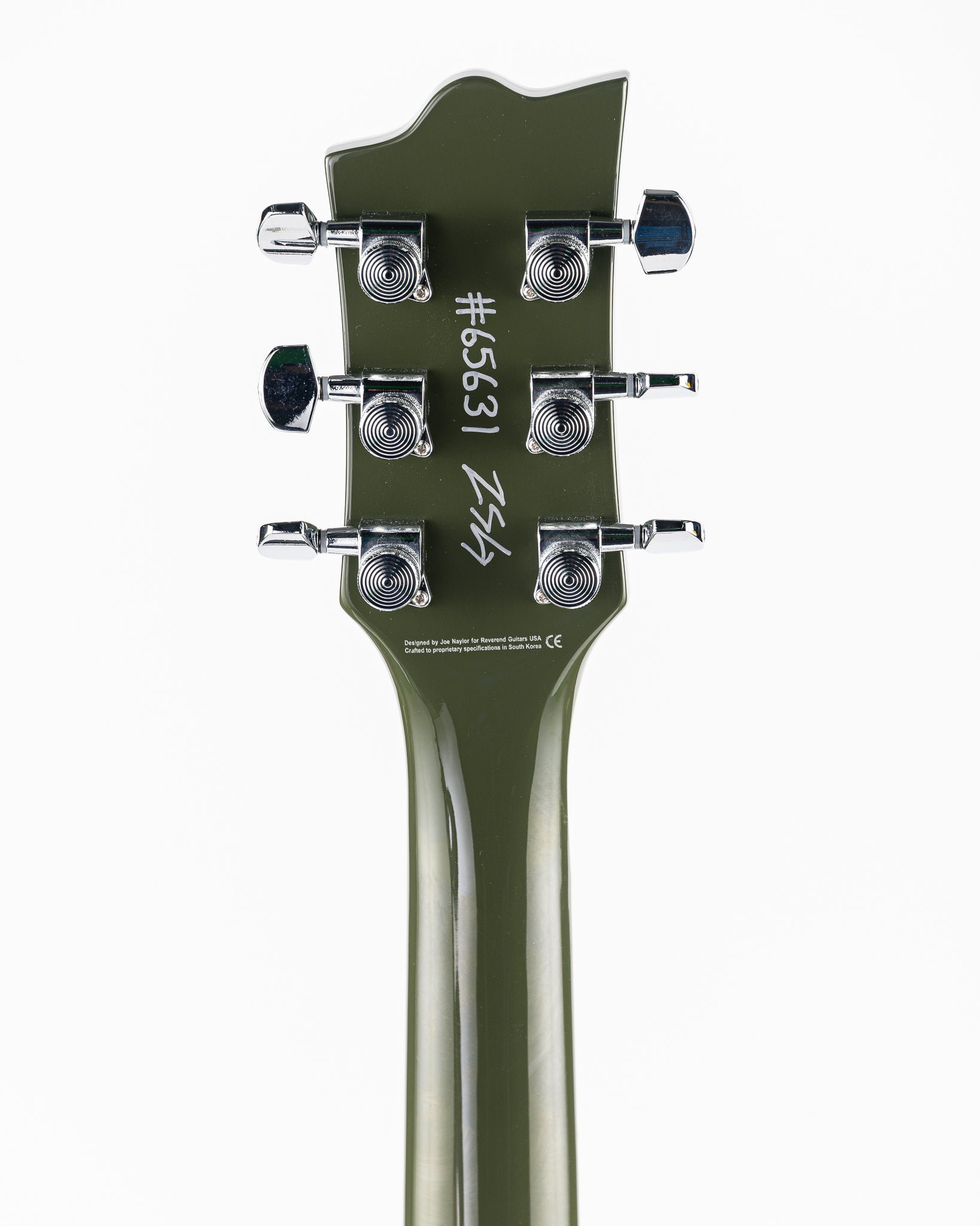 Reverend Set-Neck Series Sensei H90 Electric Guitar - Army Green