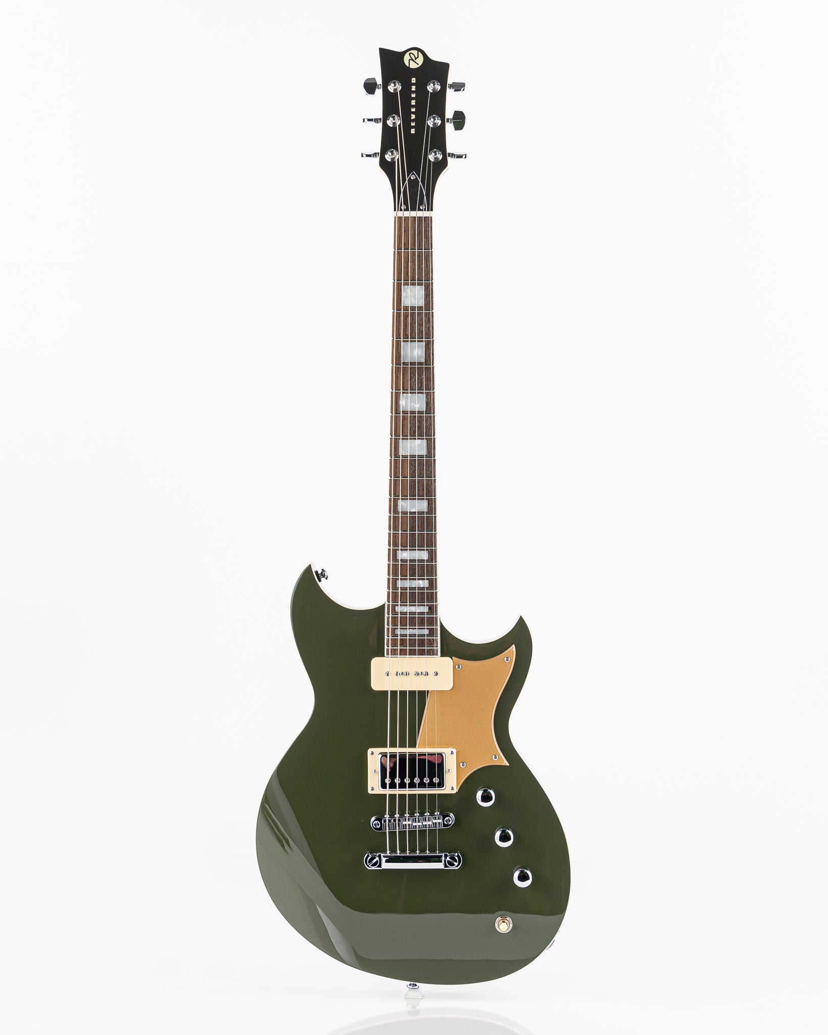 Reverend Set-Neck Series Sensei H90 Electric Guitar - Army Green