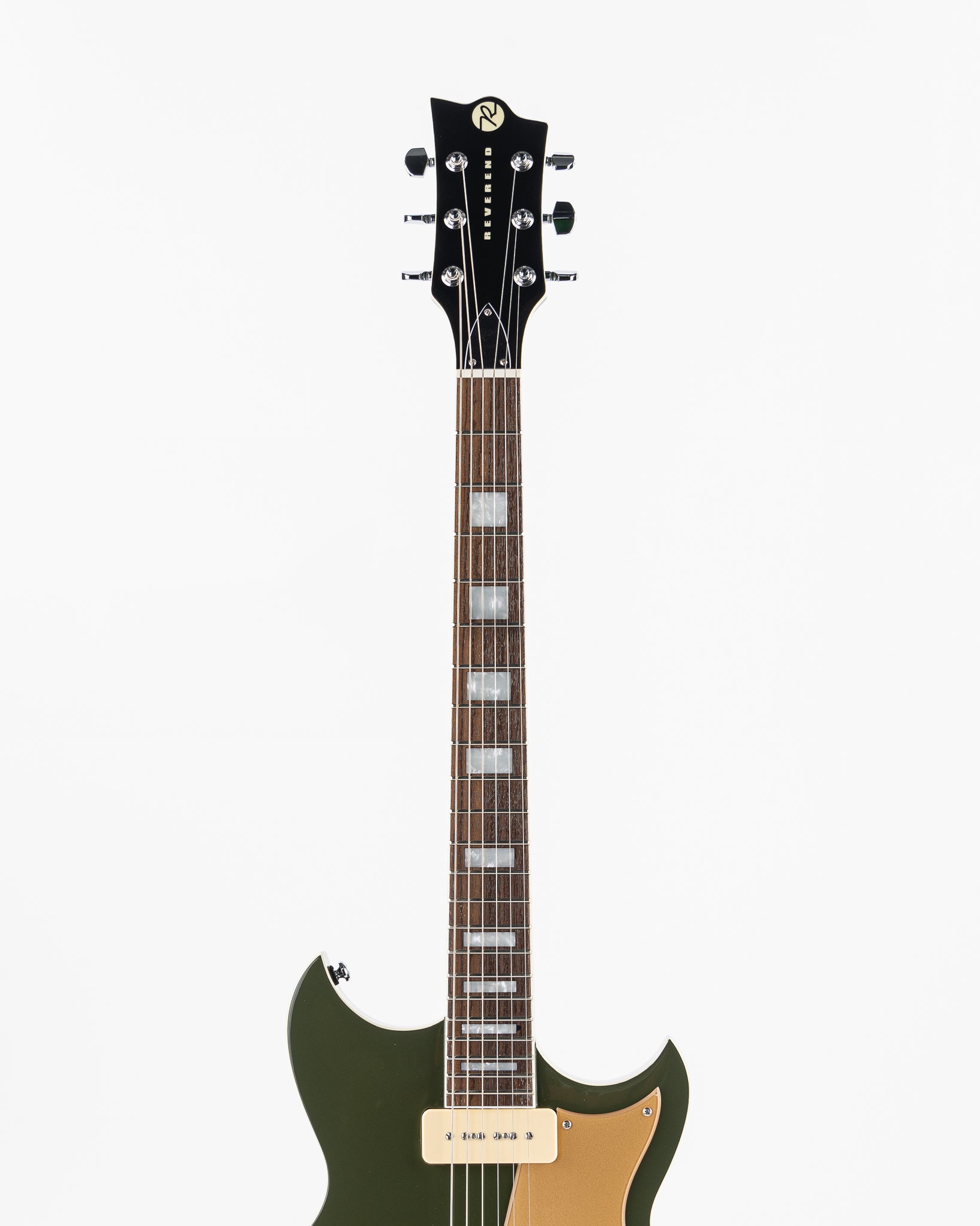 Reverend Set-Neck Series Sensei H90 Electric Guitar - Army Green