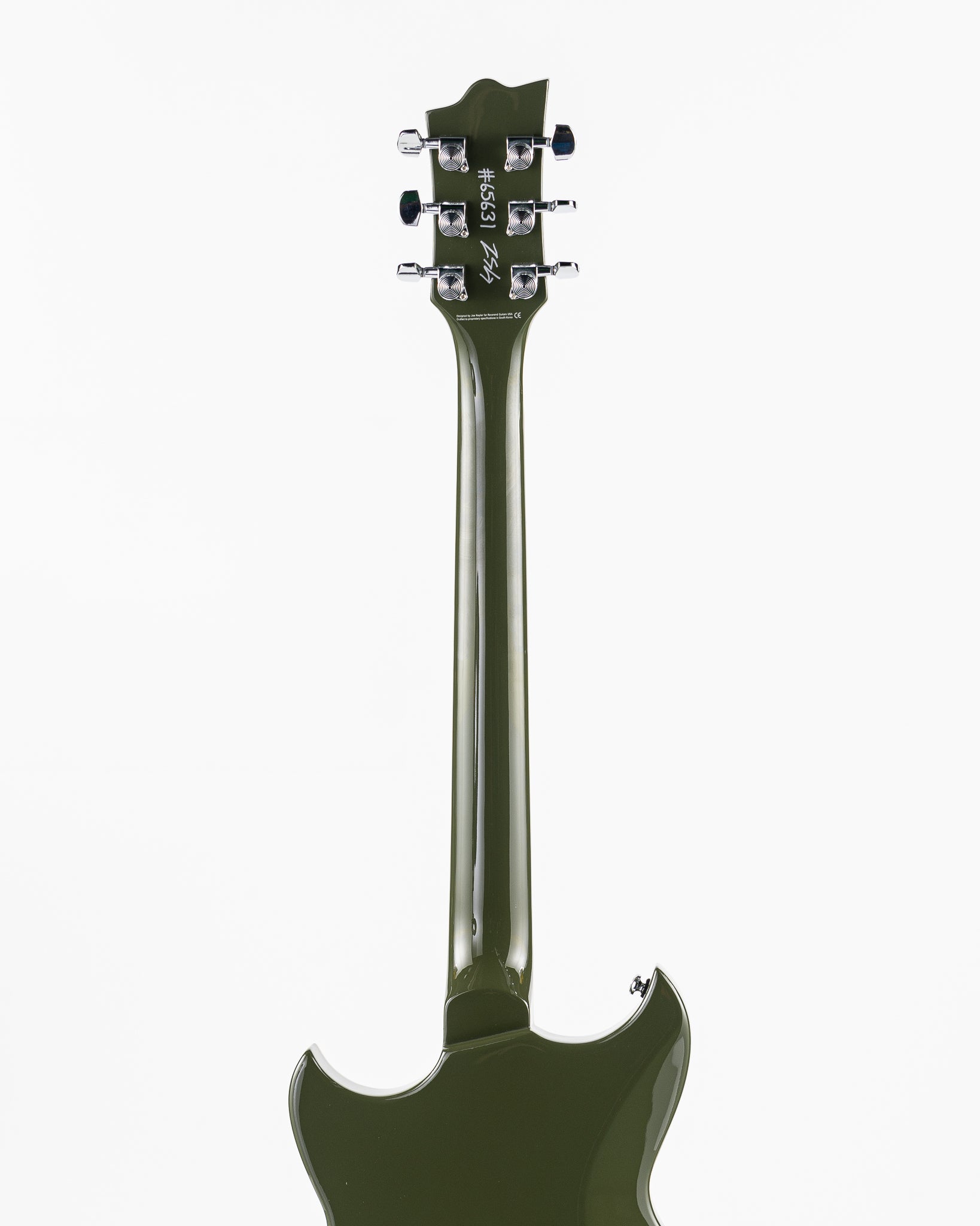 Reverend Set-Neck Series Sensei H90 Electric Guitar - Army Green
