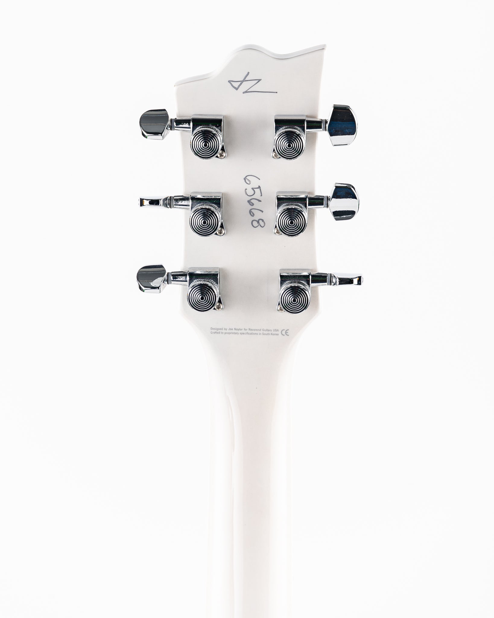 Reverend Set-Neck Series Sensei H90 Electric Guitar - Transparent White