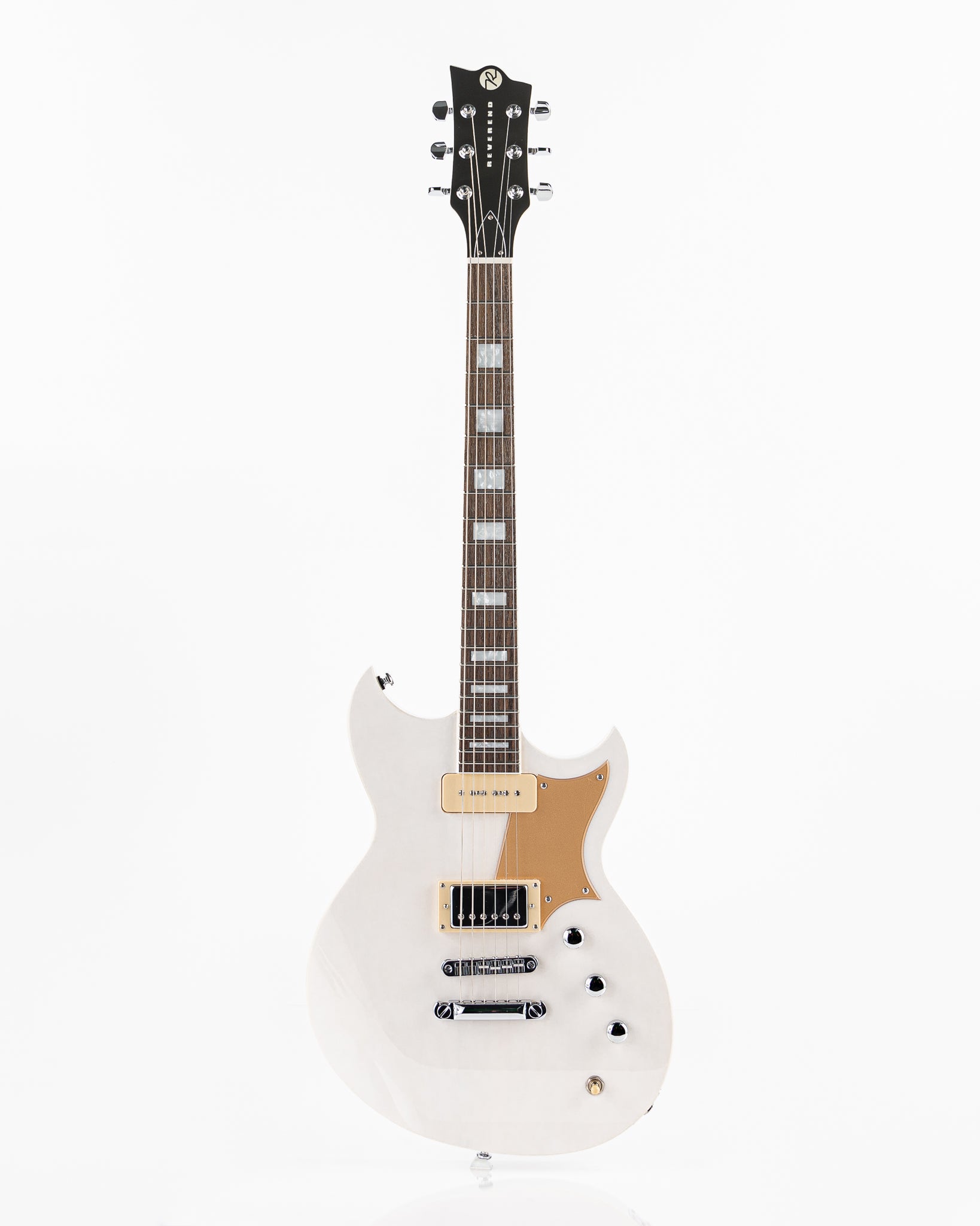 Reverend Set-Neck Series Sensei H90 Electric Guitar - Transparent White
