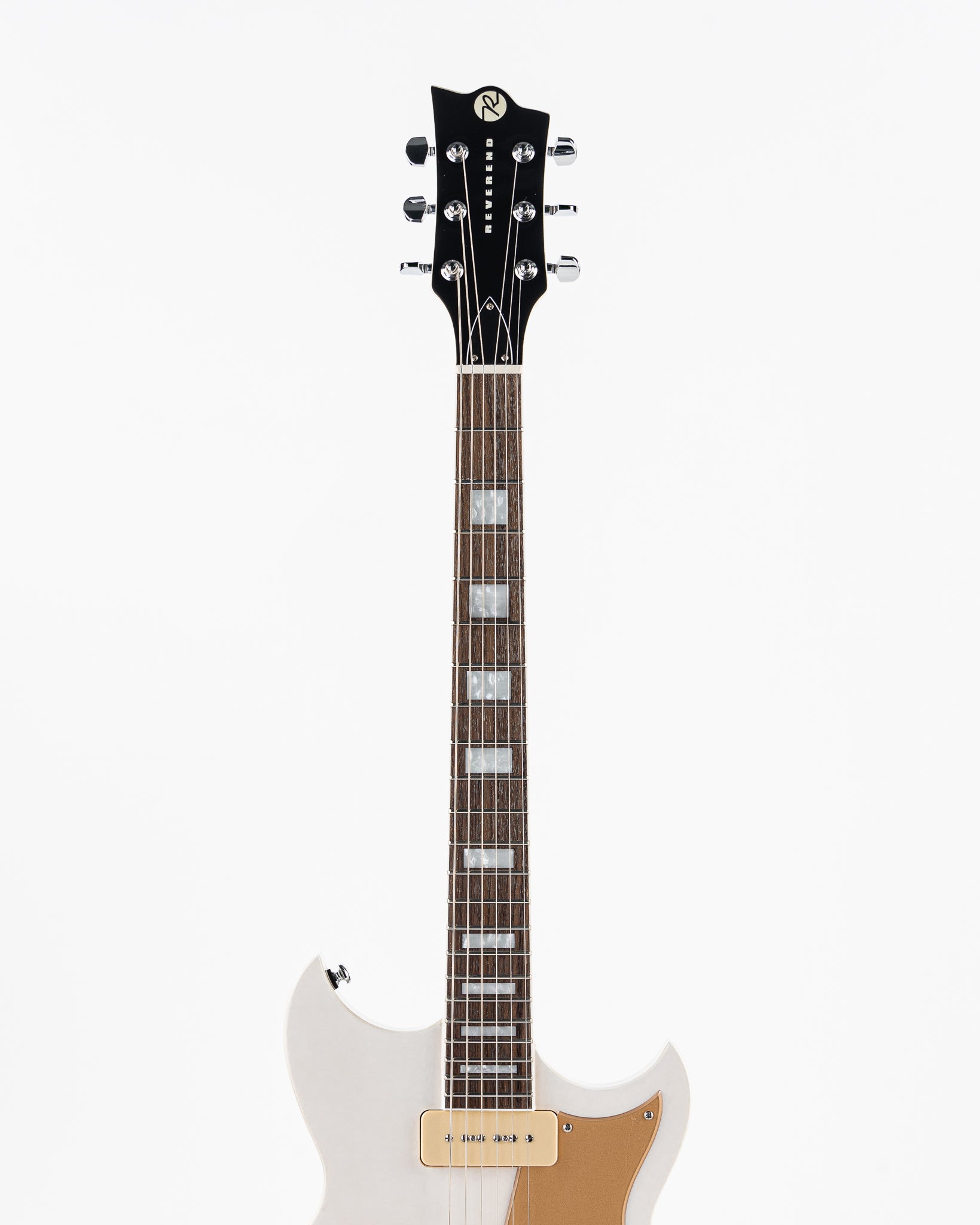 Reverend Set-Neck Series Sensei H90 Electric Guitar - Transparent White