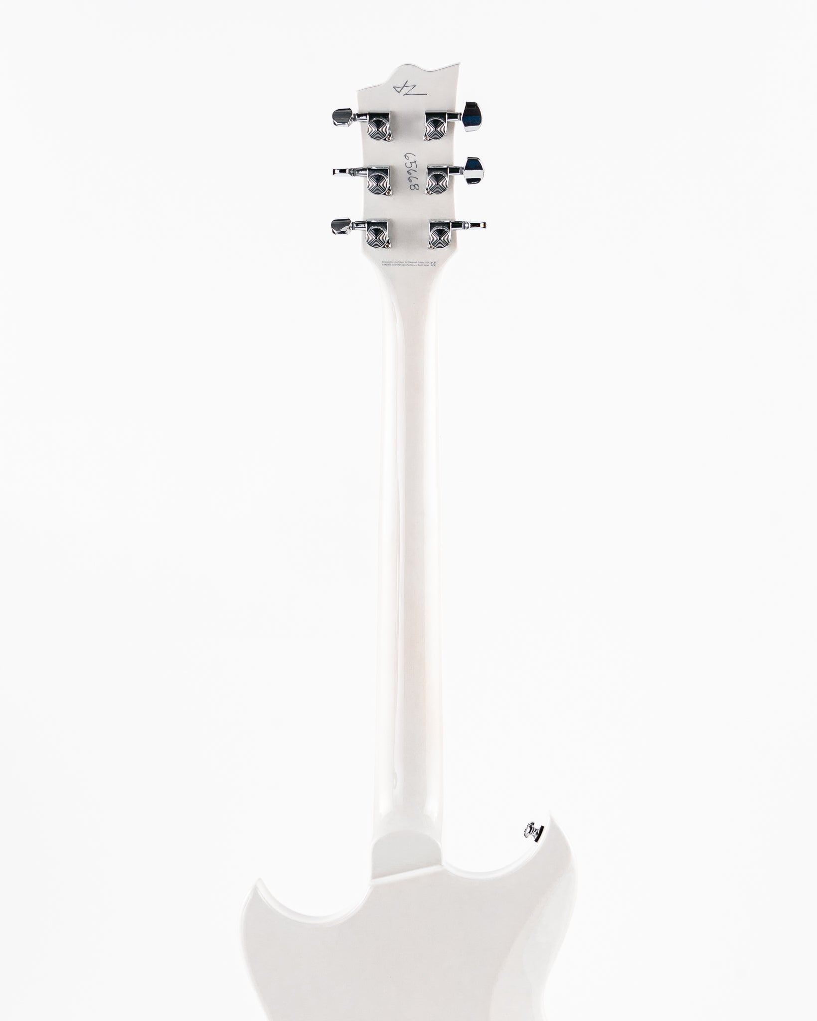 Reverend Set-Neck Series Sensei H90 Electric Guitar - Transparent White