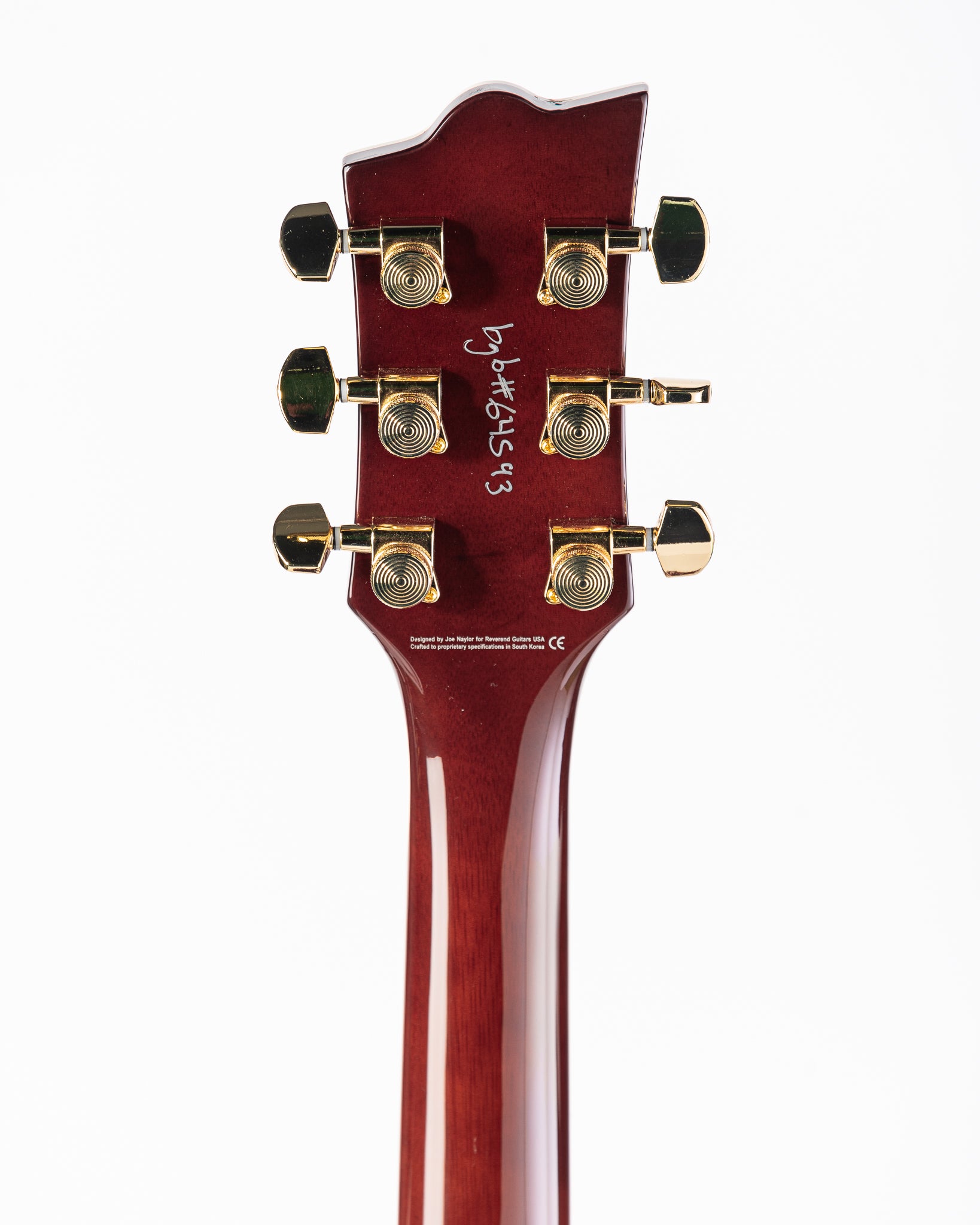 Reverend Set-Neck Series Sensei RA FM Electric Guitar - Coffee Burst Flame Maple