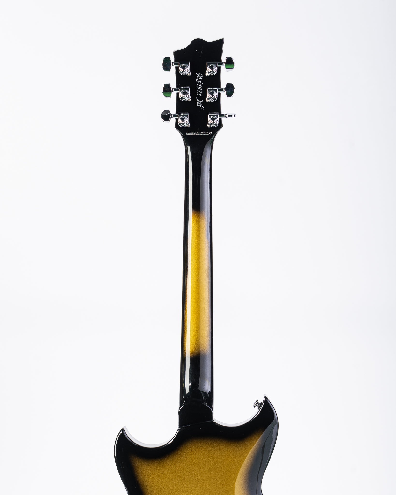 Reverend Set-Neck Series Sensei RA Electric Guitar - Gold Burst