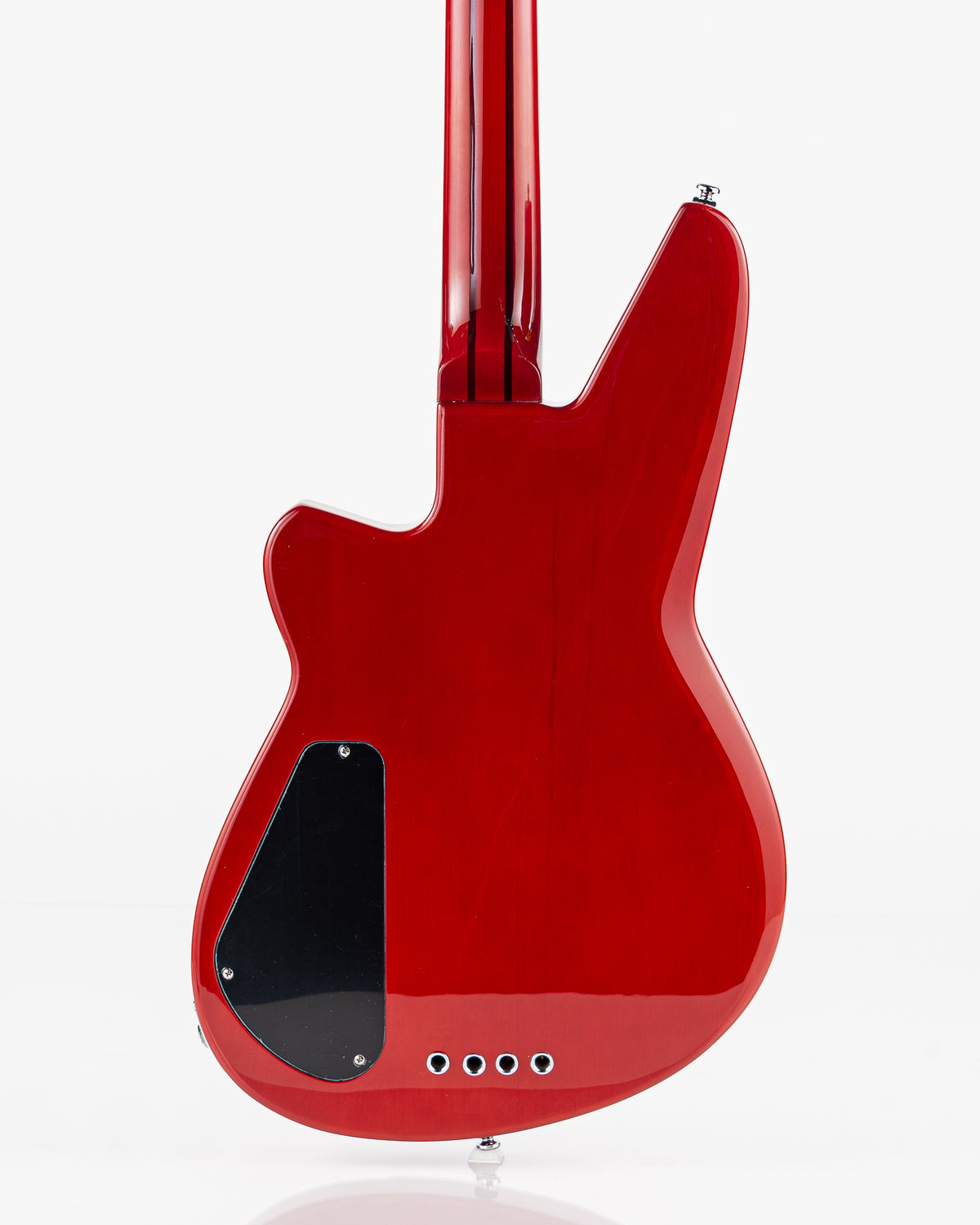 Reverend Set-Neck Series Thundergun Electric Bass - Transparent Cherry