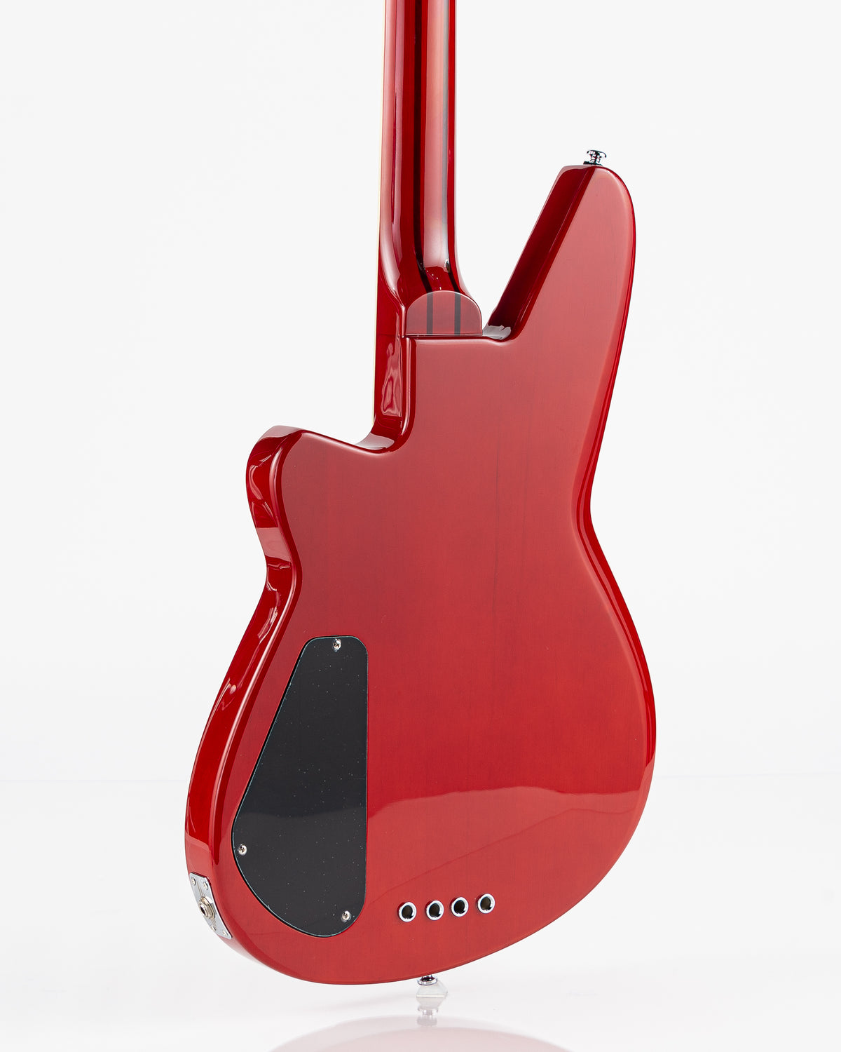 Reverend Set-Neck Series Thundergun Electric Bass - Transparent Cherry