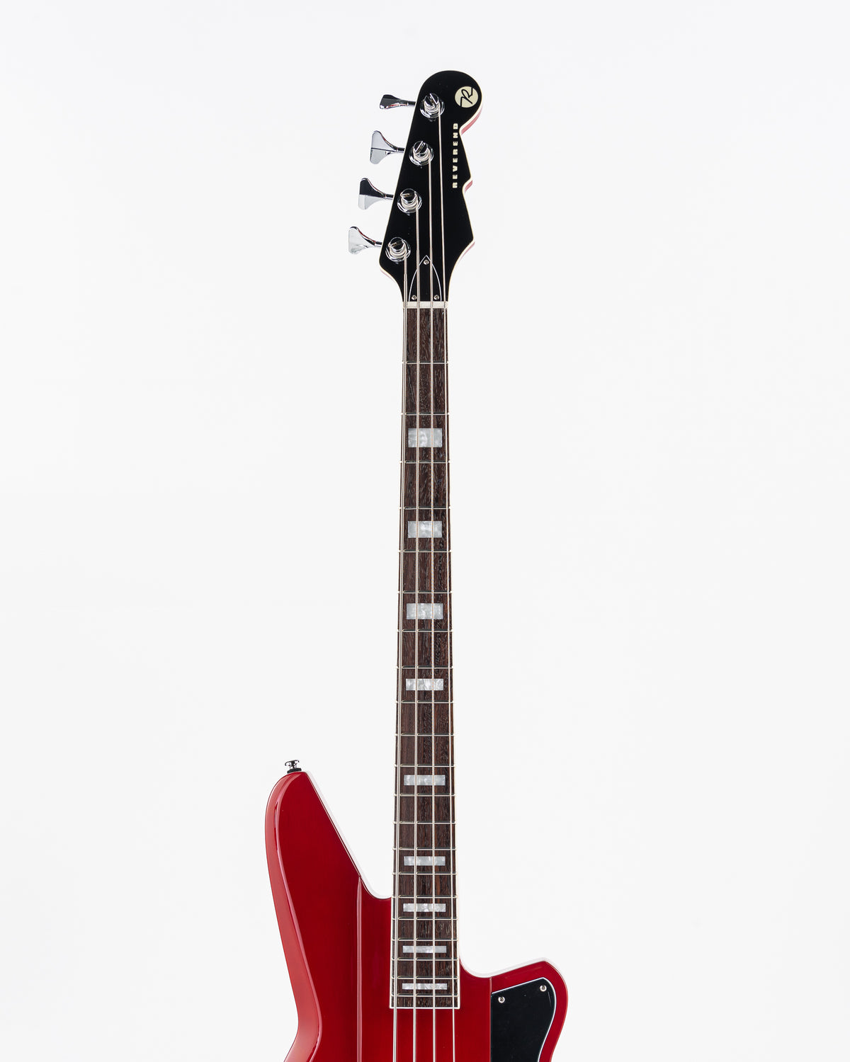 Reverend Set-Neck Series Thundergun Electric Bass - Transparent Cherry