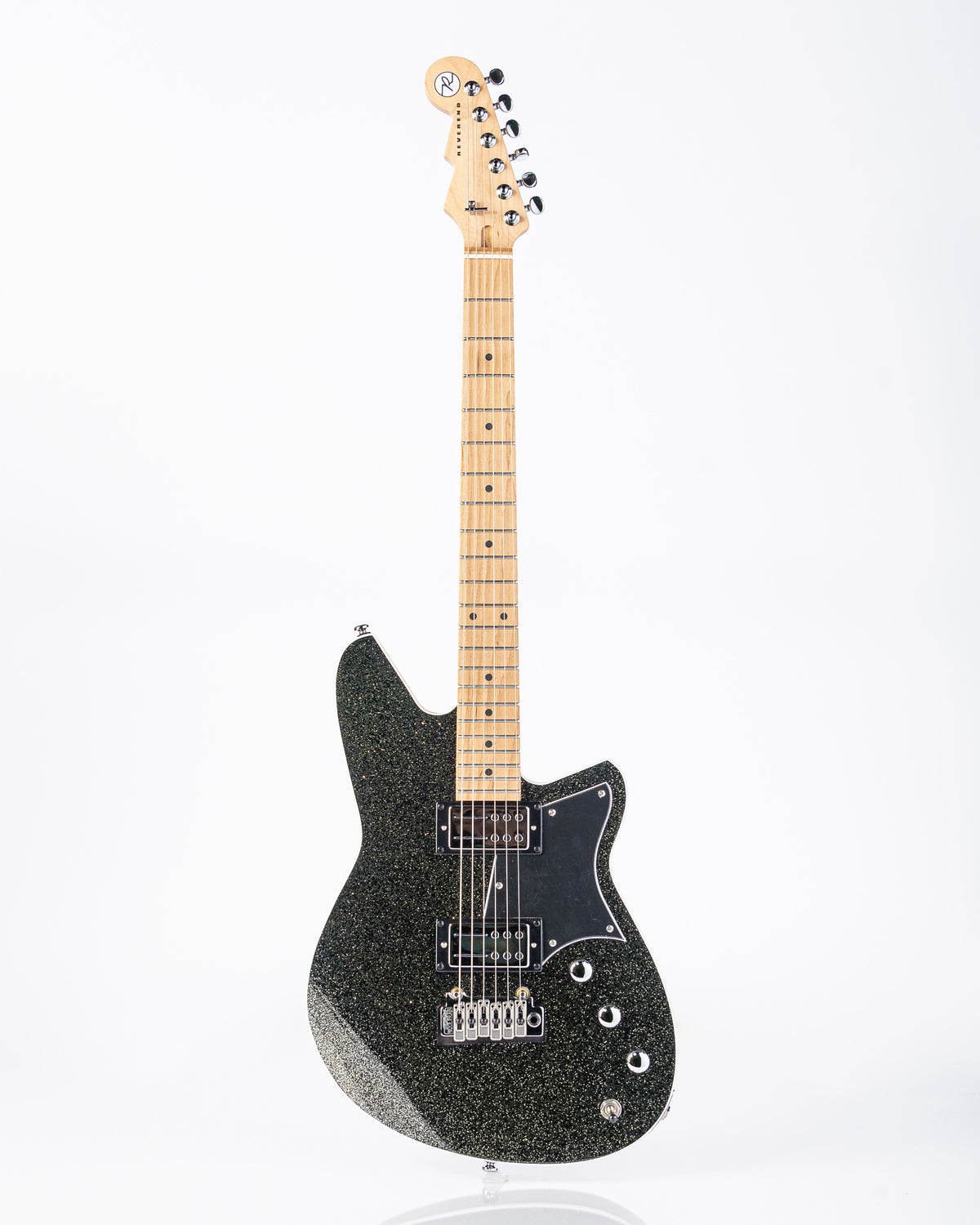 Reverend Tommy Koffin Signature Electric Guitar - Black Sparkle