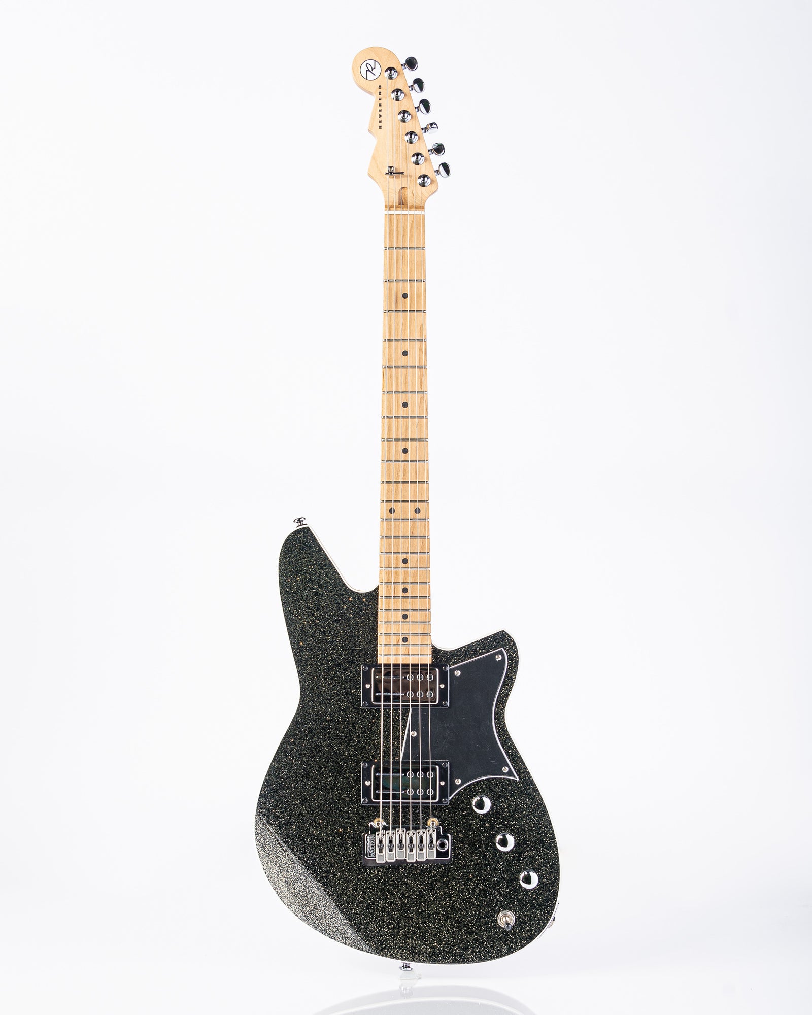 Reverend Tommy Koffin Signature Electric Guitar - Black Sparkle