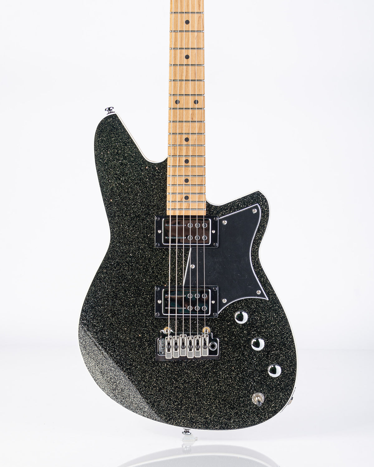 Reverend Tommy Koffin Signature Electric Guitar - Black Sparkle