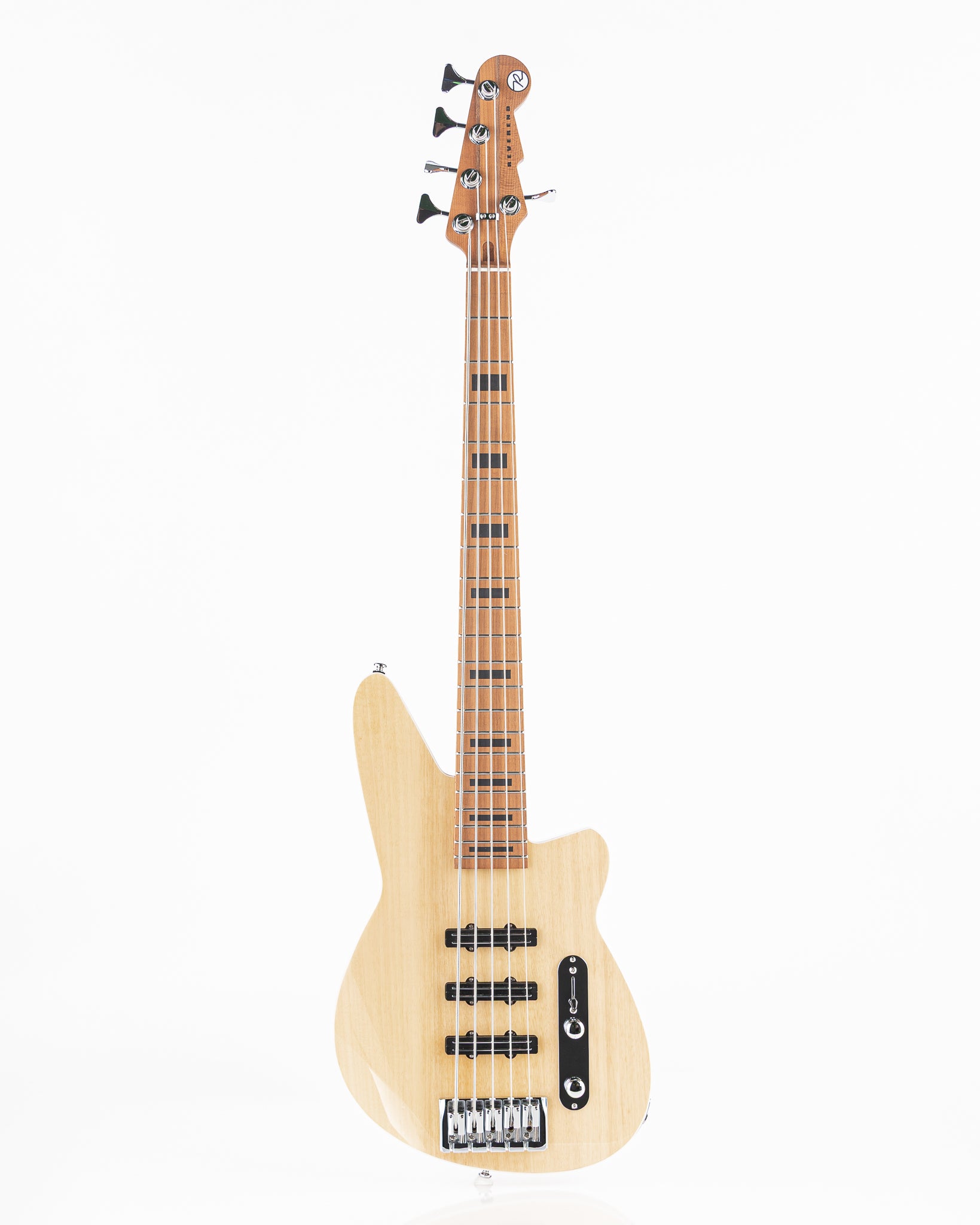 Reverend Bolt-On Series Triad 5 5-String Electric Bass - Natural