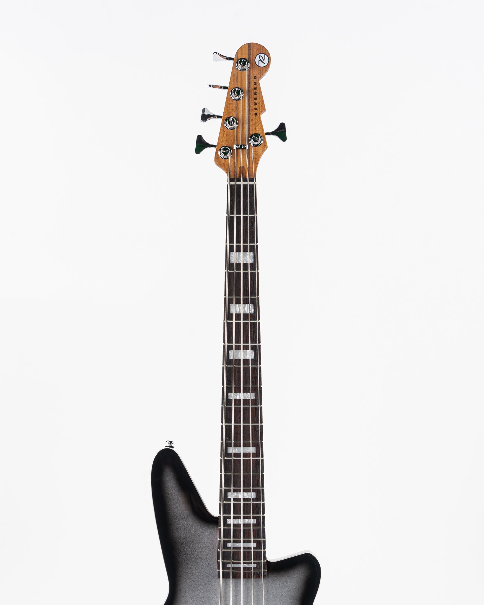 Reverend Bolt-On Series Triad 5 Electric Bass - Silver Burst