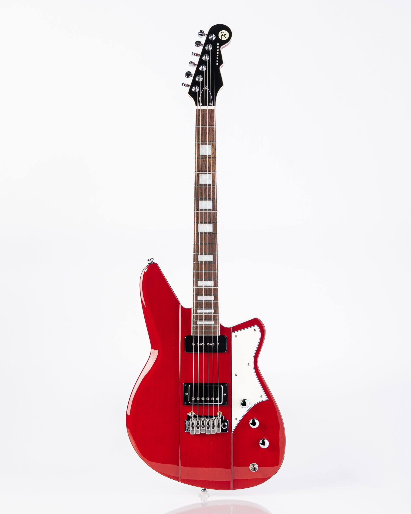 Reverend Bolt-On Warhawk DAW Electric Guitar - Transparent Cherry