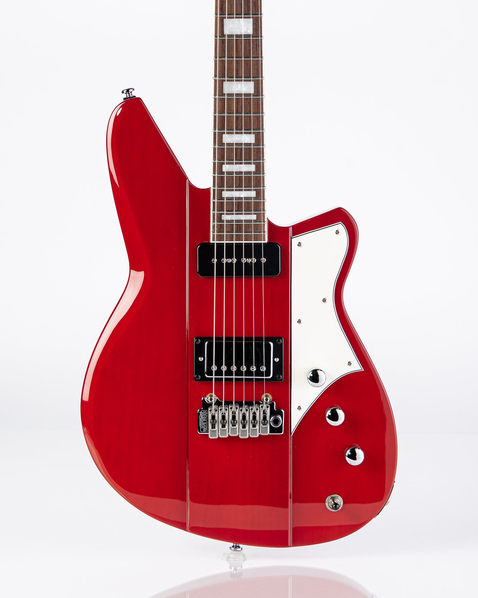 Reverend Bolt-On Warhawk DAW Electric Guitar - Transparent Cherry