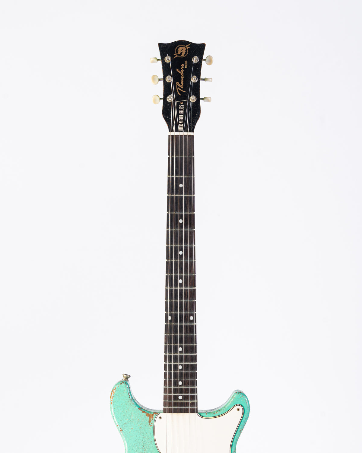 USED Rock N' Roll Relics Thunders DC - Aged Seafoam Green