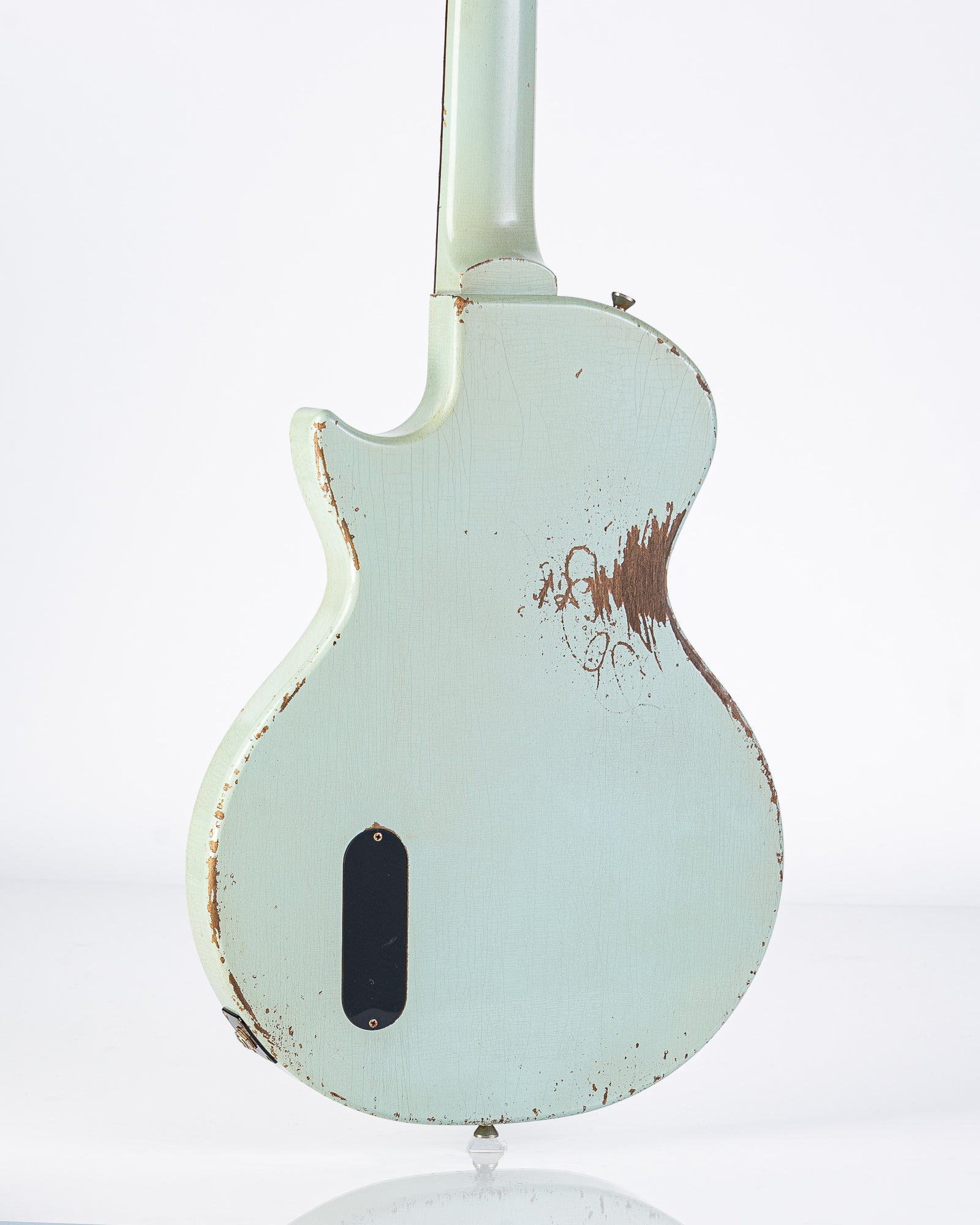 Rock N Roll Relics Thunders Single Cut Aged Daphne Blue
