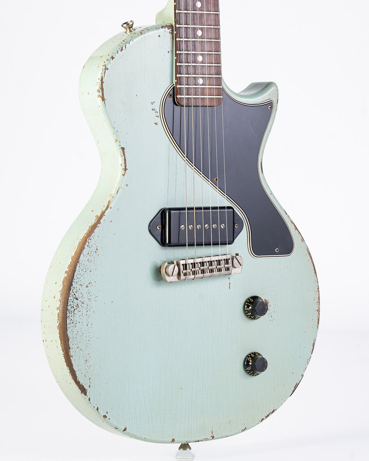 Rock N Roll Relics Thunders Single Cut Aged Daphne Blue