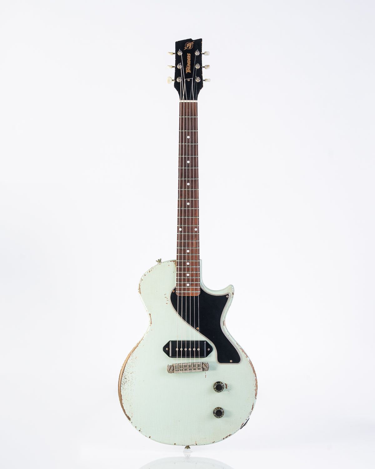 Rock N Roll Relics Thunders Single Cut Aged Daphne Blue